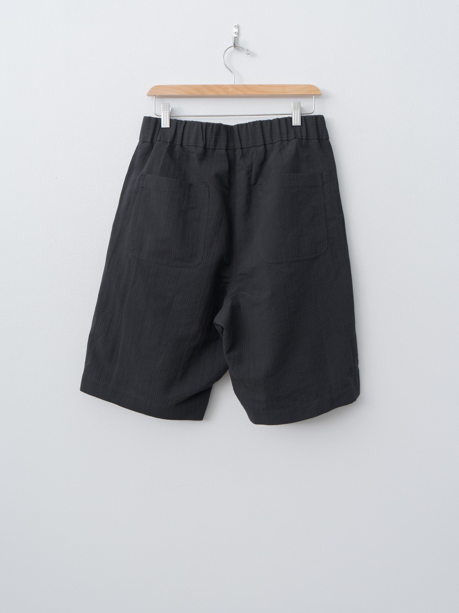Namu Shop - Fujito Wide Easy Shorts - Black