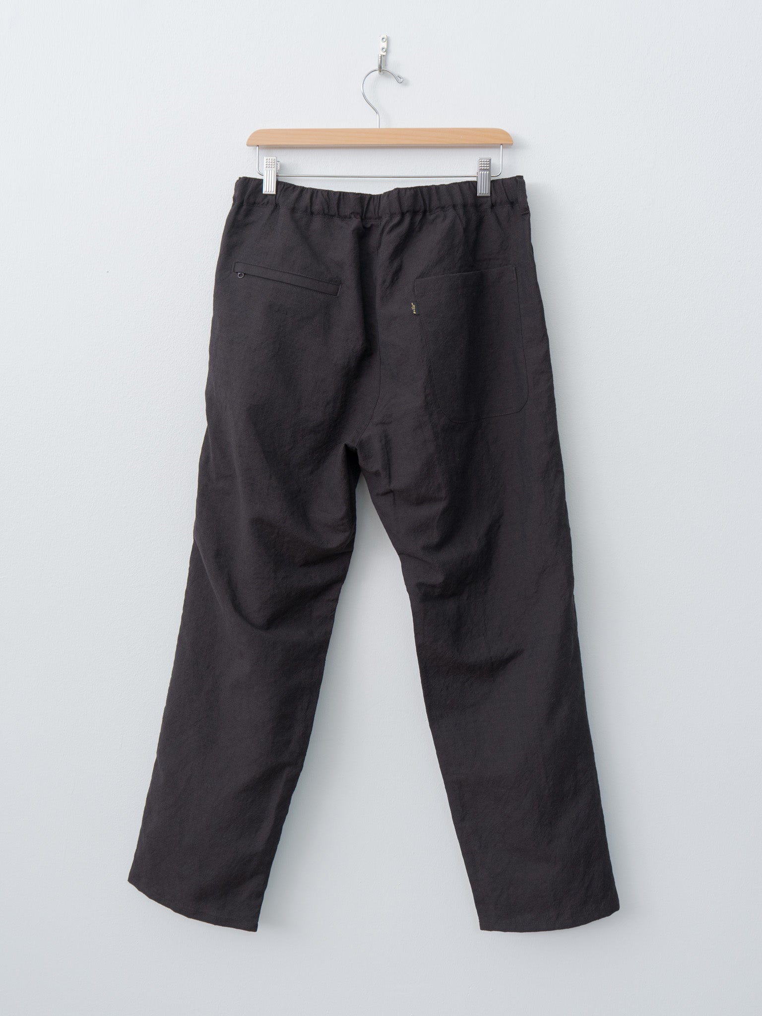 Namu Shop - Fujito N.O.UN Beltless Trouser - Dark Brown