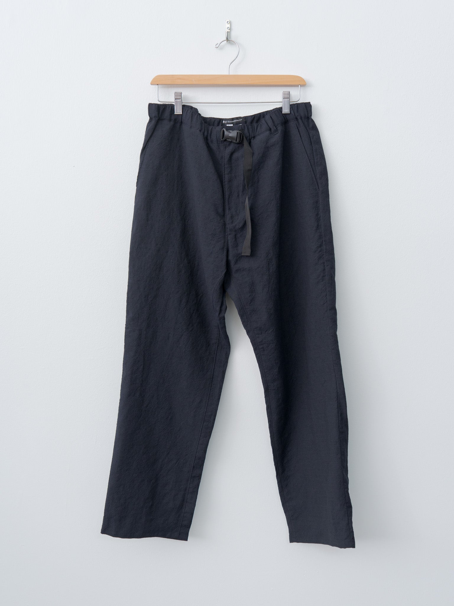 Namu Shop - Fujito N.O.UN Beltless Trouser - Dark Navy
