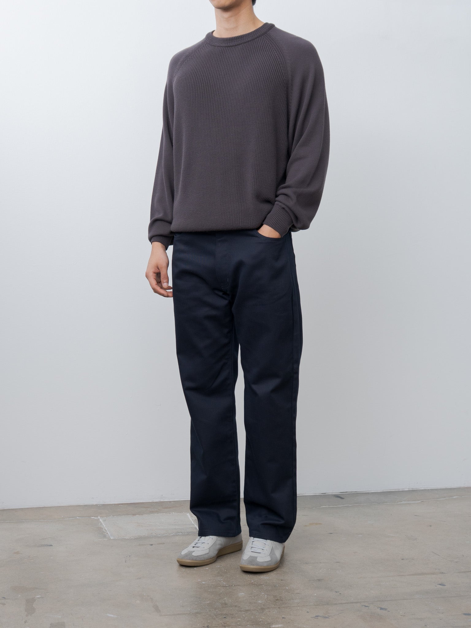 Namu Shop - Fujito Cowboy Pants - Navy