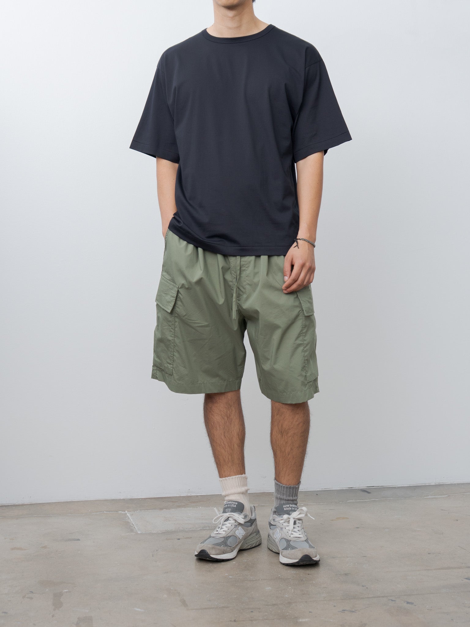 Namu Shop - Kaptain Sunshine Cargo Shorts - Dull Olive
