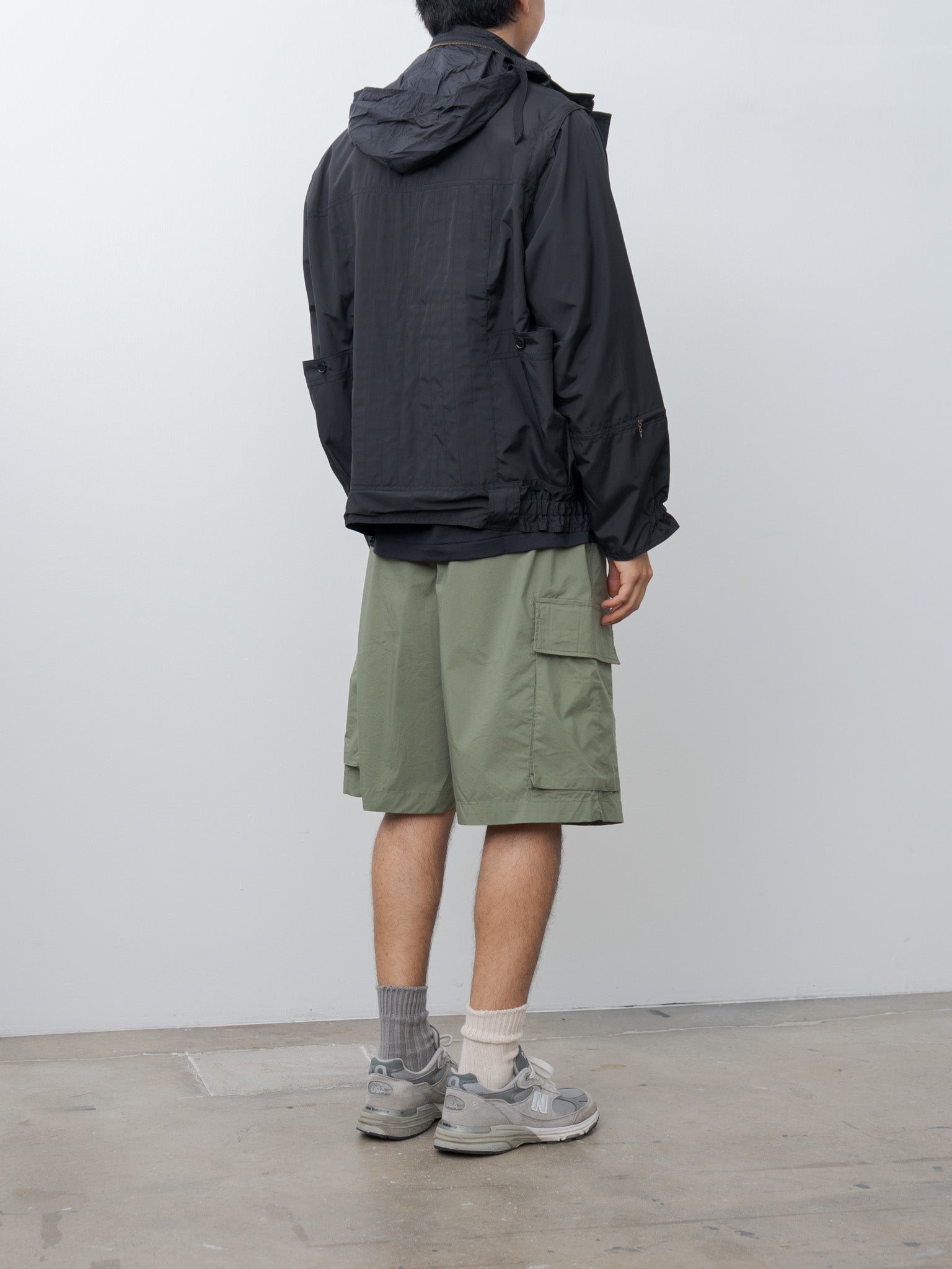 Namu Shop - Kaptain Sunshine Cargo Shorts - Dull Olive