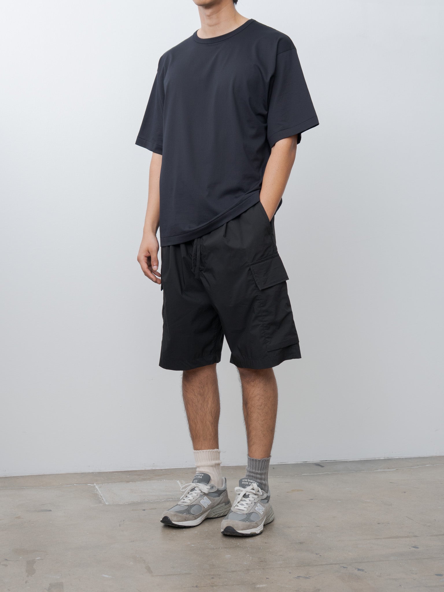 Namu Shop - Kaptain Sunshine Cargo Shorts - Black