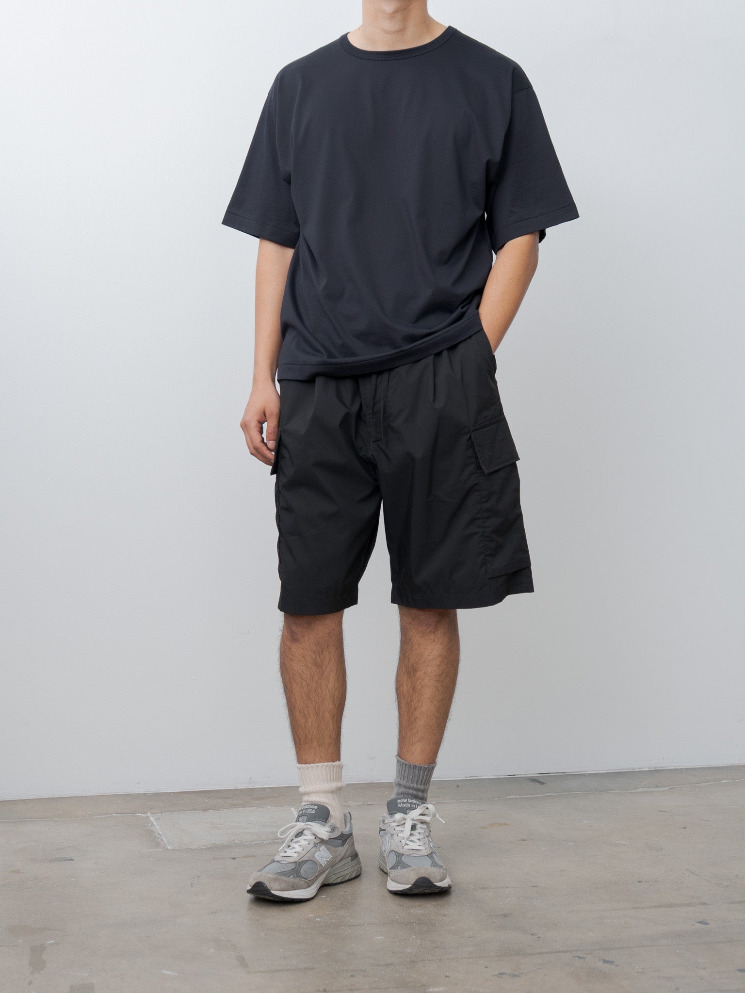 Namu Shop - Kaptain Sunshine Cargo Shorts - Black