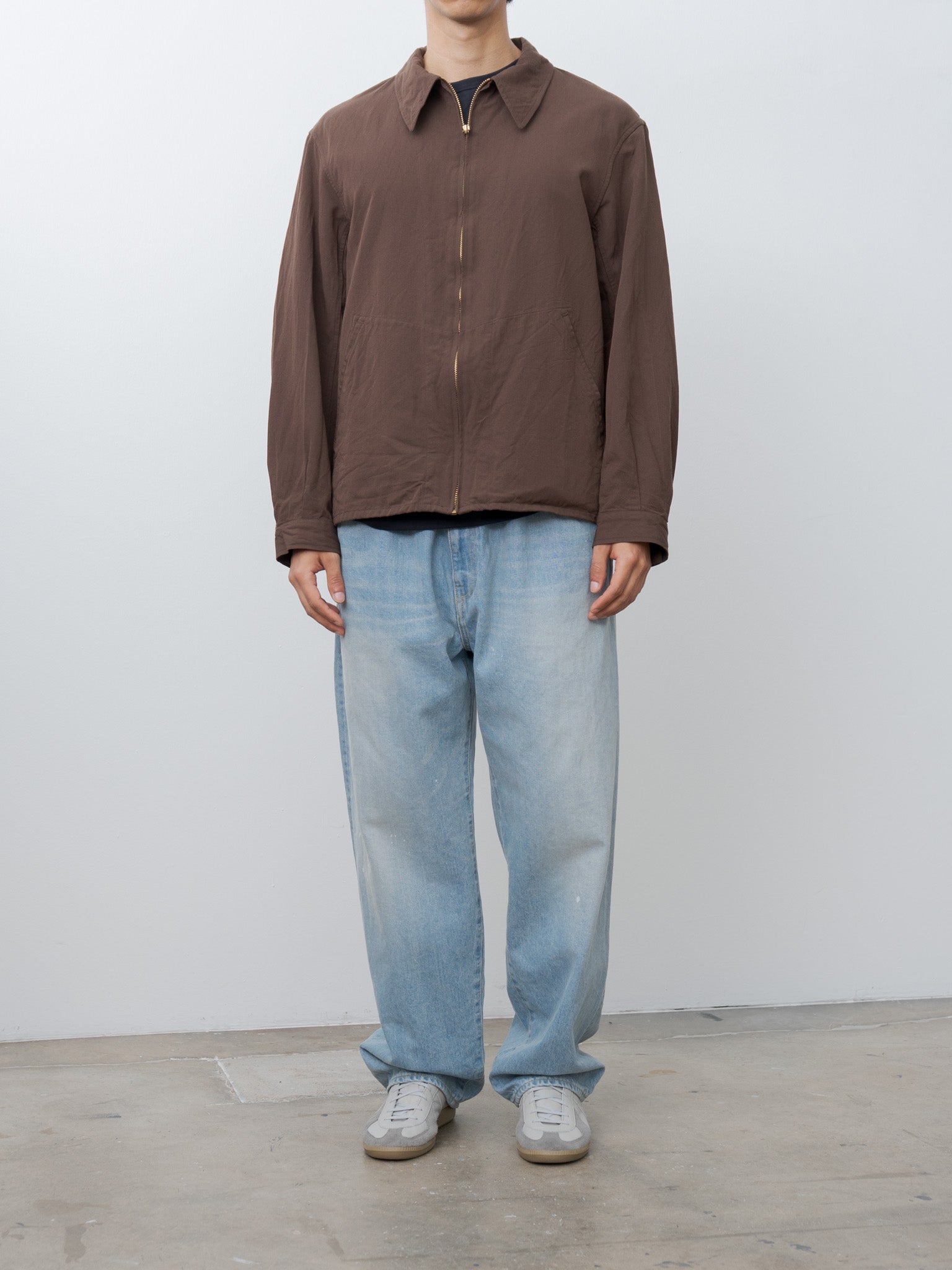 Namu Shop - Kaptain Sunshine Fly Blouson - Mocha Brown