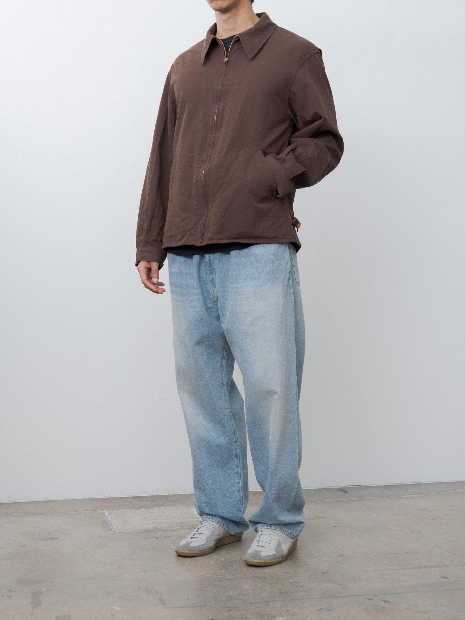 Namu Shop - Kaptain Sunshine Fly Blouson - Mocha Brown