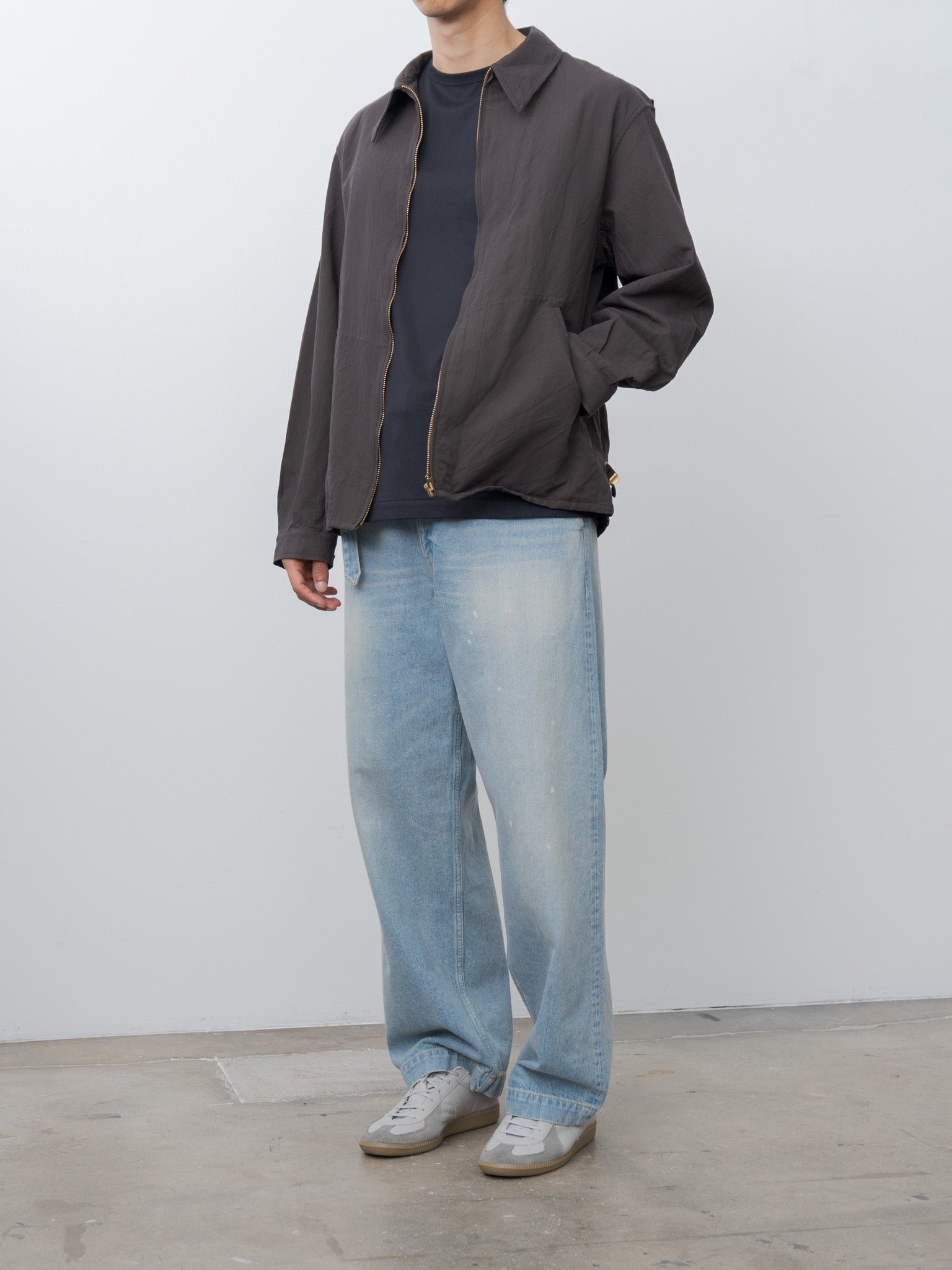 Namu Shop - Kaptain Sunshine Fly Blouson - Ink Black