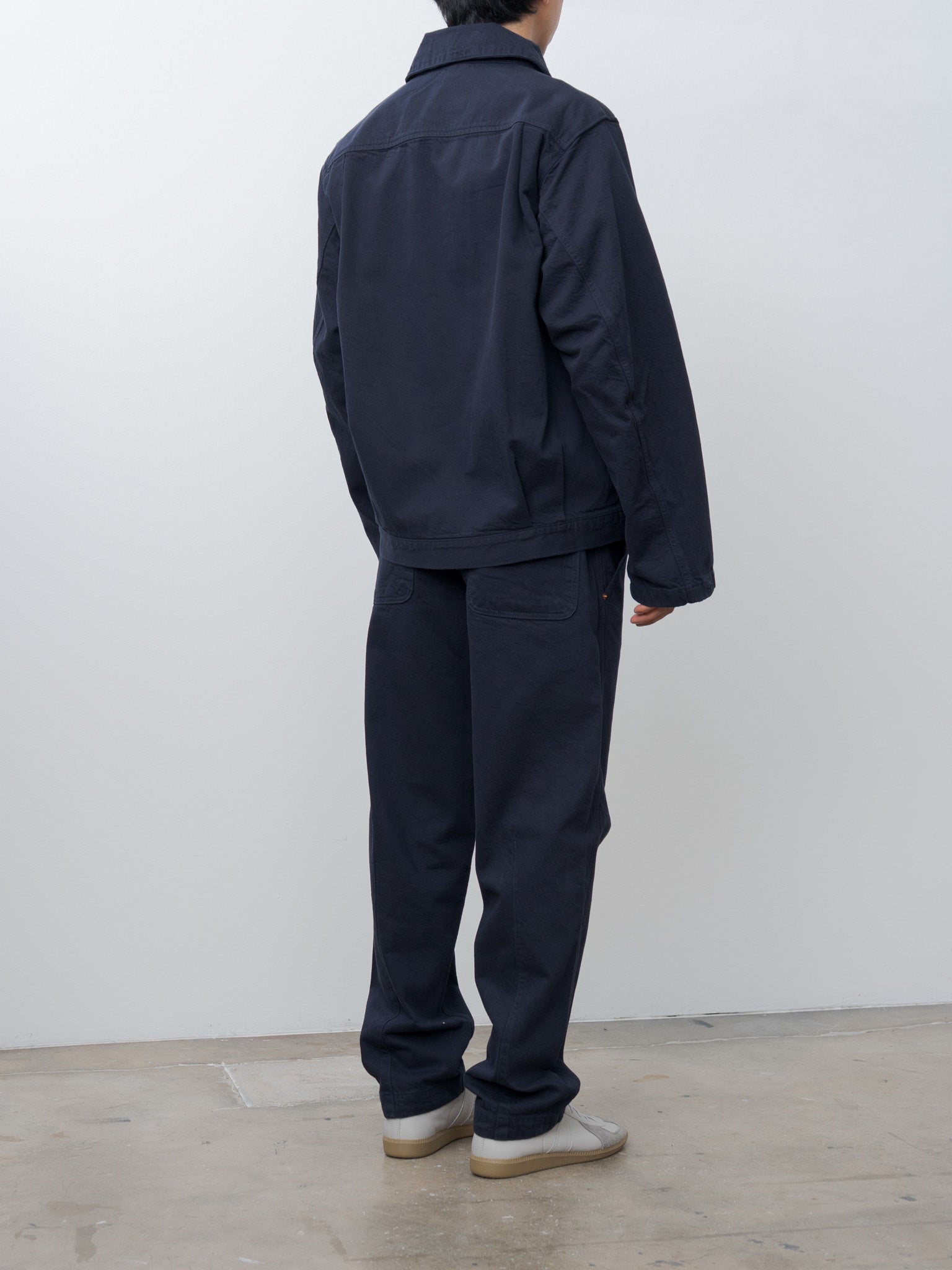 Namu Shop - Document Non Fade Denim Painter Pants - Navy