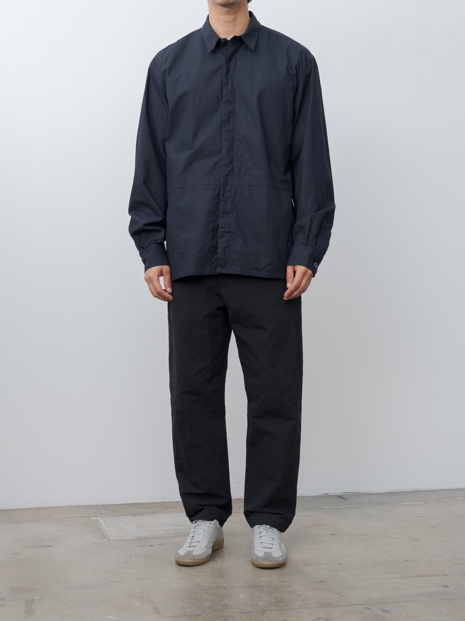 Namu Shop - Fujito Uncle Shirt - Navy