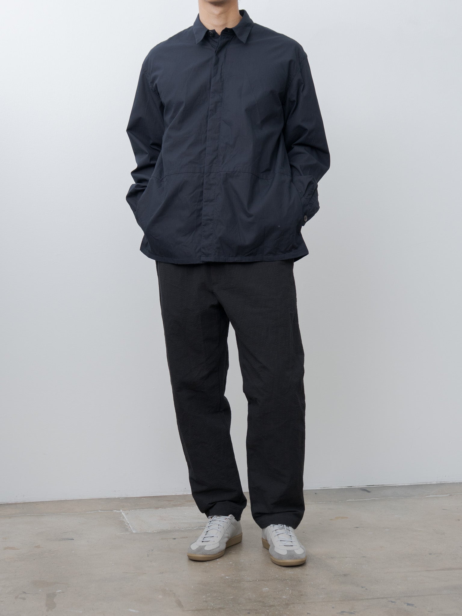 Namu Shop - Fujito Uncle Shirt - Navy