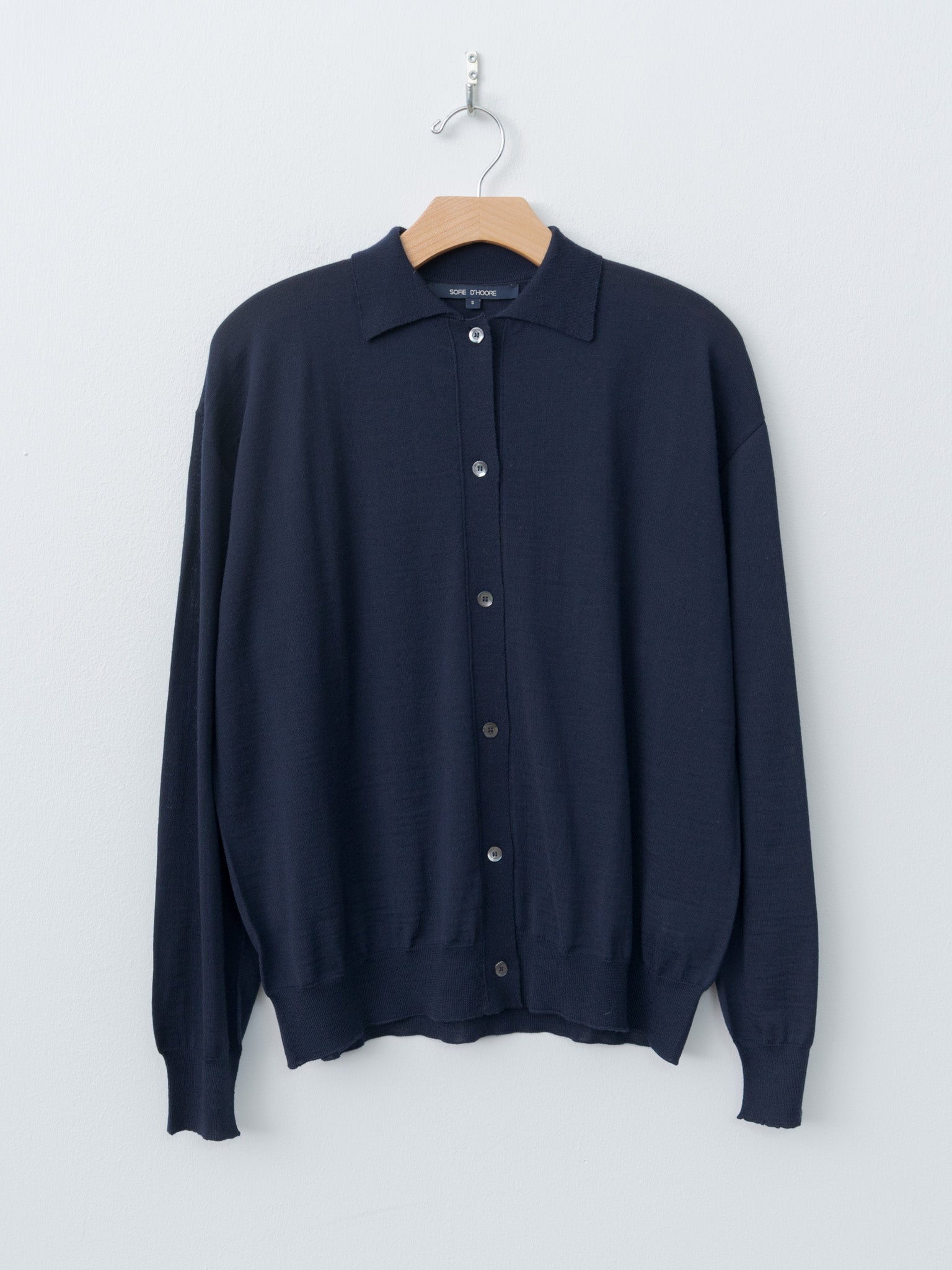 Namu Shop - Sofie D'Hoore Mary Knit - Dark Navy Melange