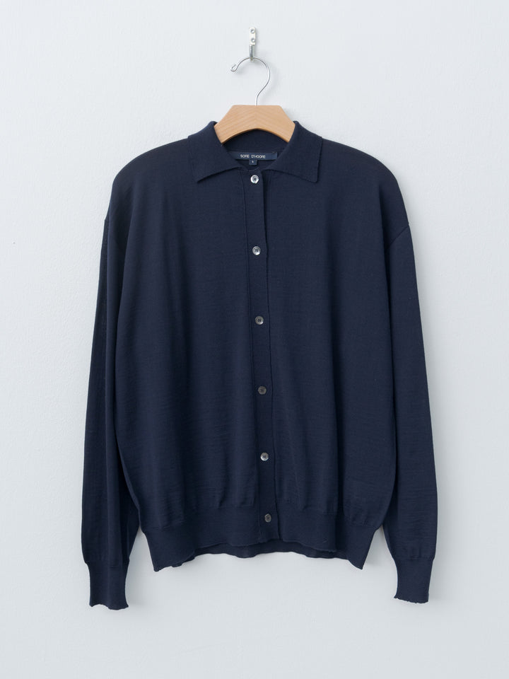 Namu Shop - Sofie D'Hoore Mary Knit - Dark Navy Melange