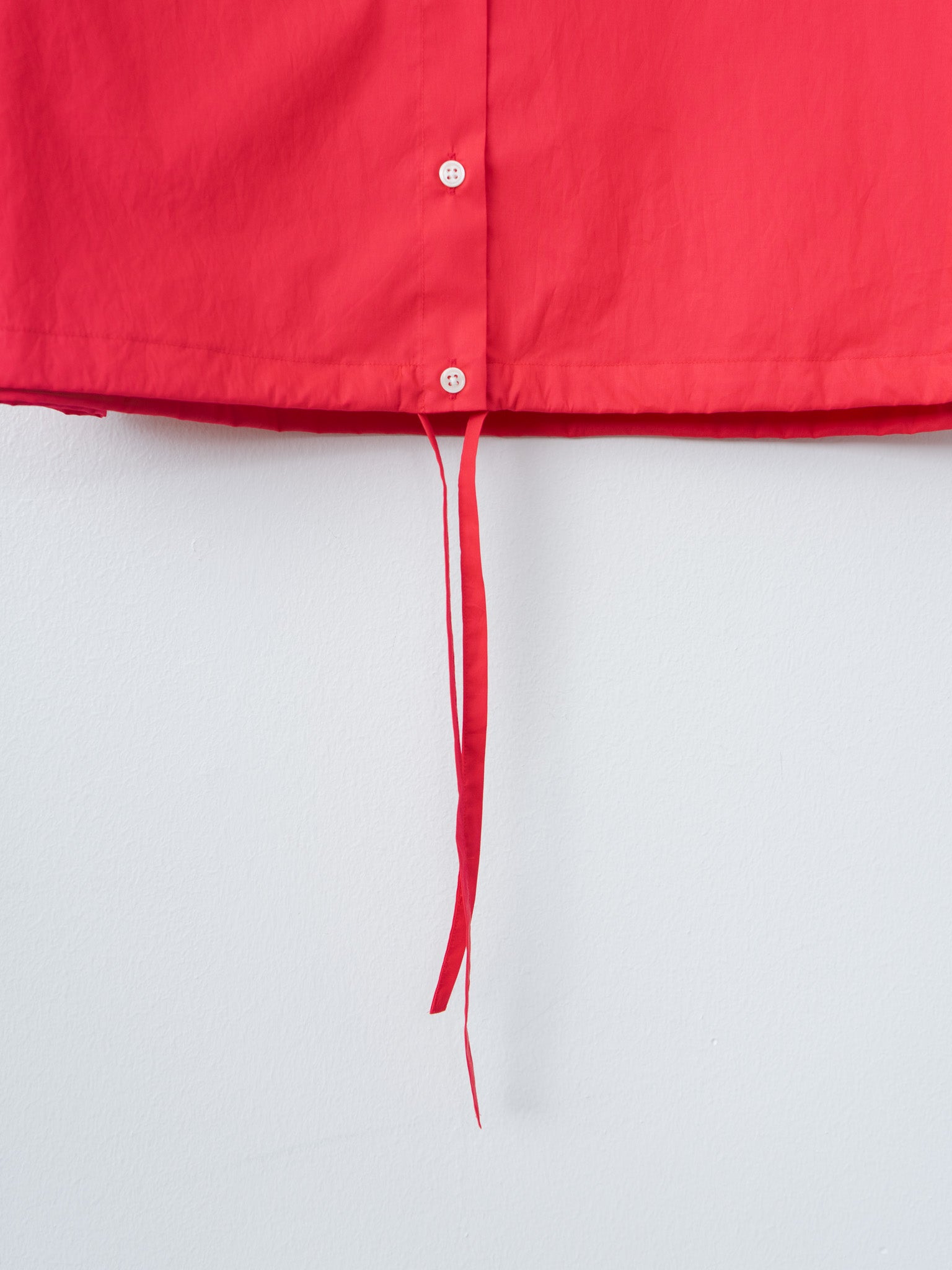 Namu Shop - Nicholson & Nicholson LUNA-POPLIN Shirt - Red
