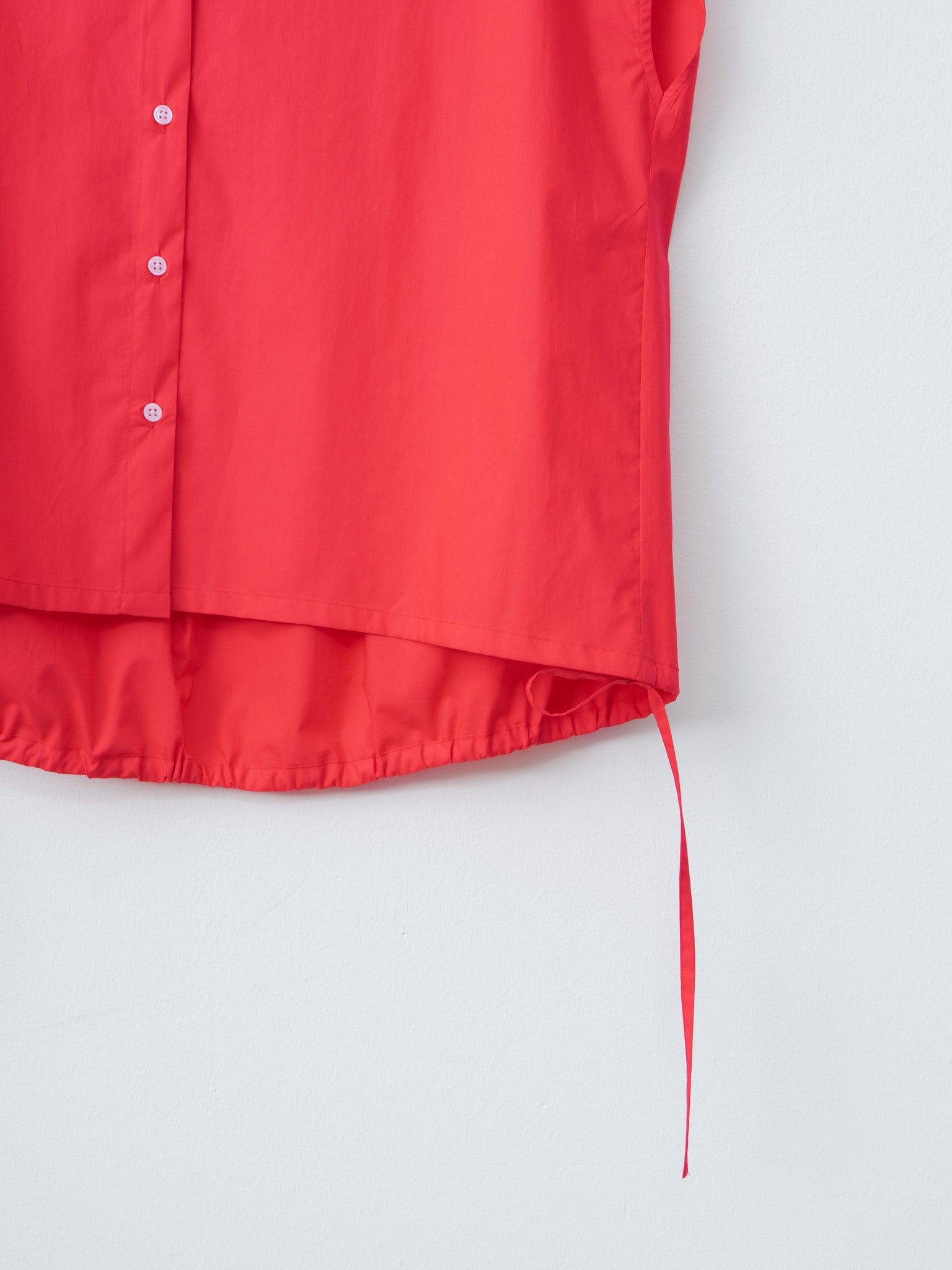 Namu Shop - Nicholson & Nicholson TENDER-POPLIN Shirt - Red