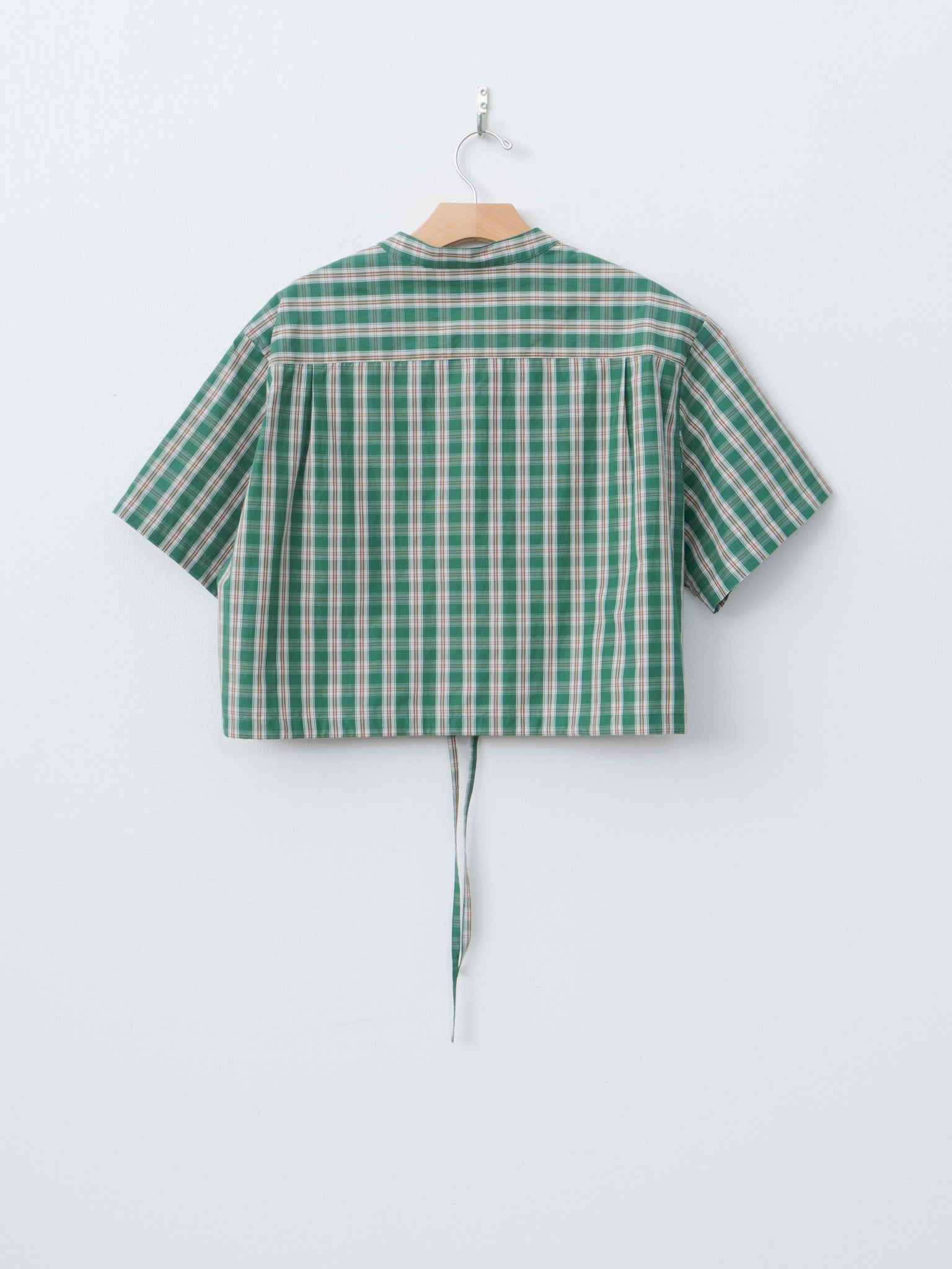 Namu Shop - Nicholson & Nicholson LUNA-W Shirt - Green Check