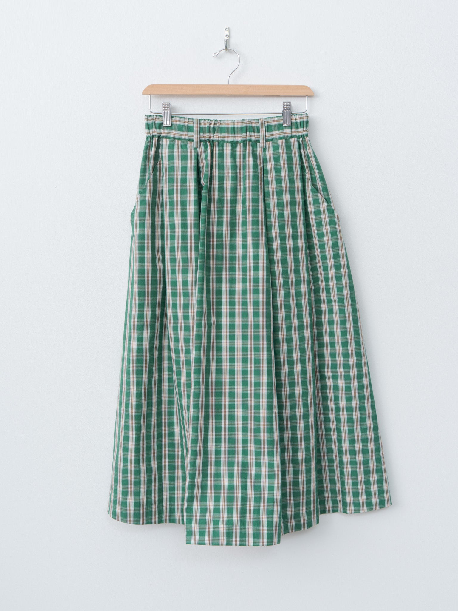 Namu Shop - Nicholson & Nicholson LOLA-W Skirt - Green Check