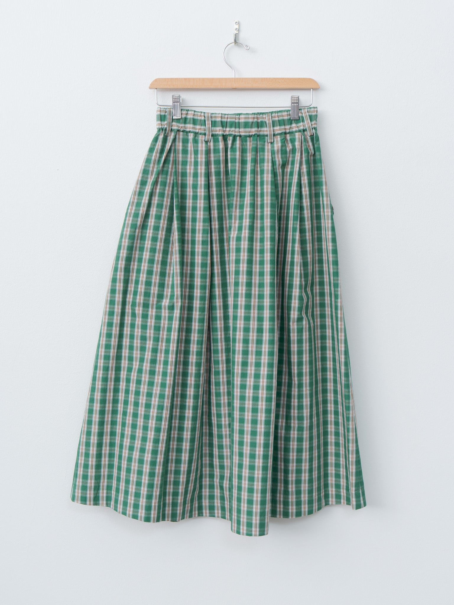 Namu Shop - Nicholson & Nicholson LOLA-W Skirt - Green Check
