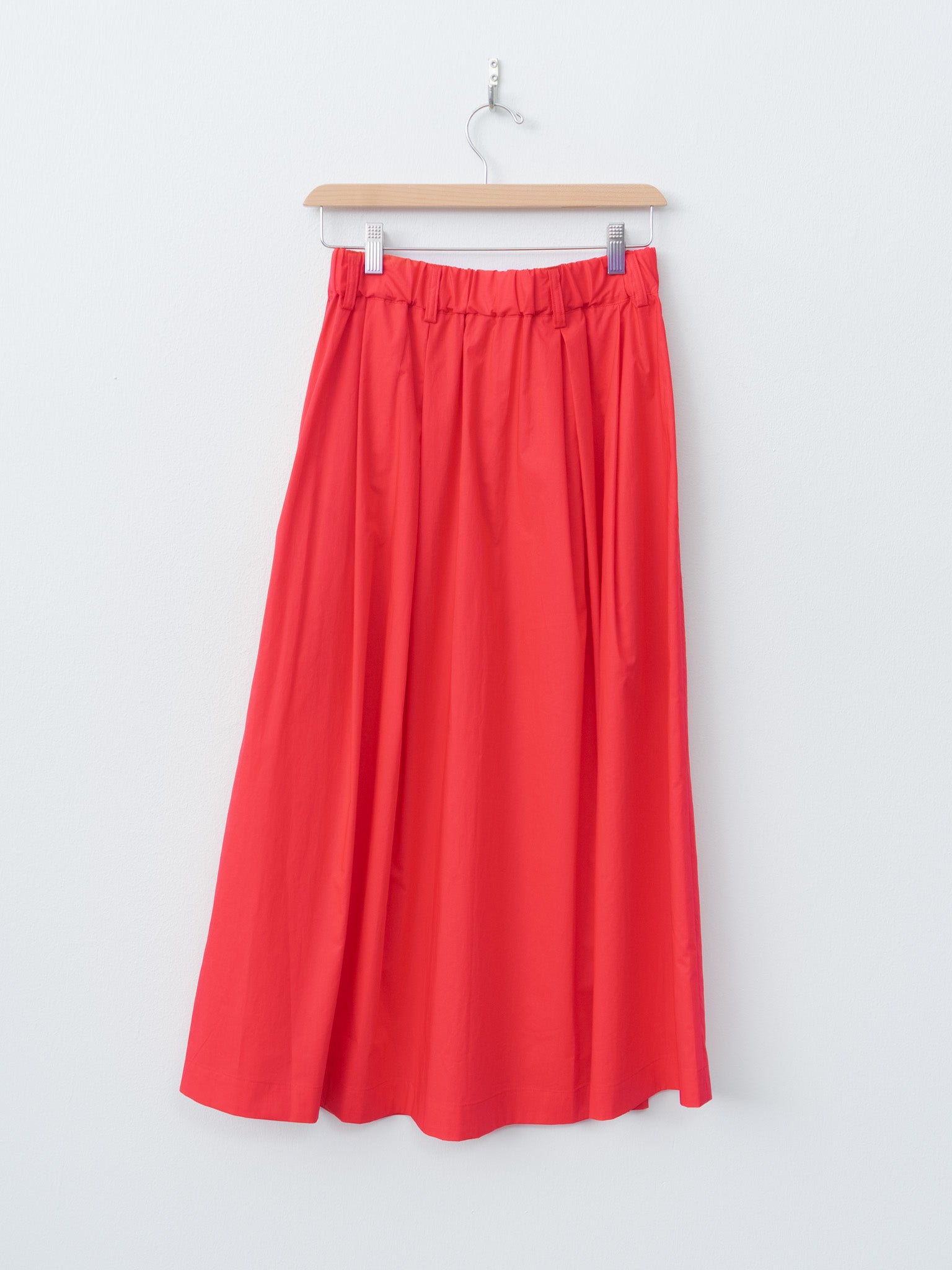 Namu Shop - Nicholson & Nicholson LOLA-POPLIN Skirt - Red