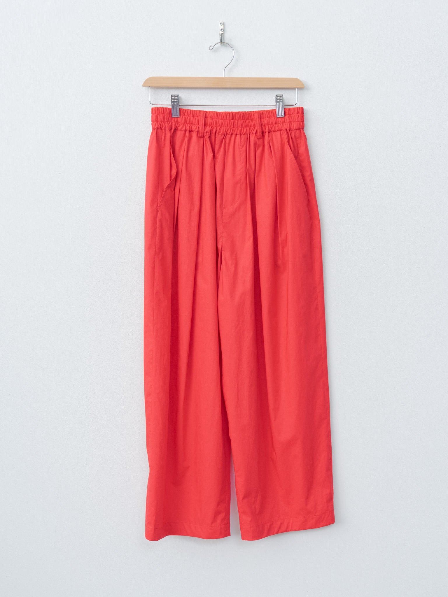 Namu Shop - Nicholson & Nicholson HAKAMA-POPLIN Trousers - Red
