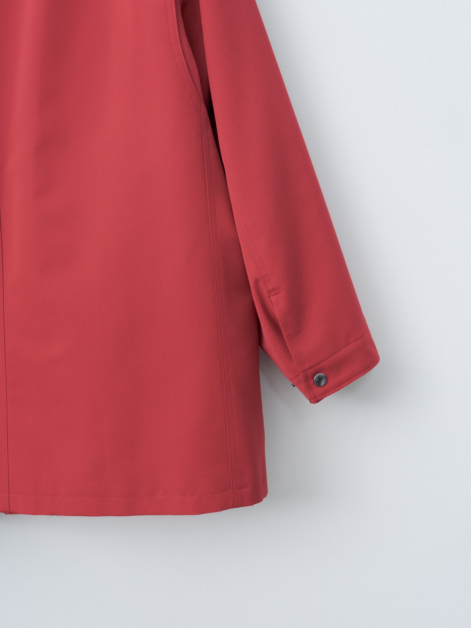 Namu Shop - Auralee Wool Max Canvas Blouson - Red