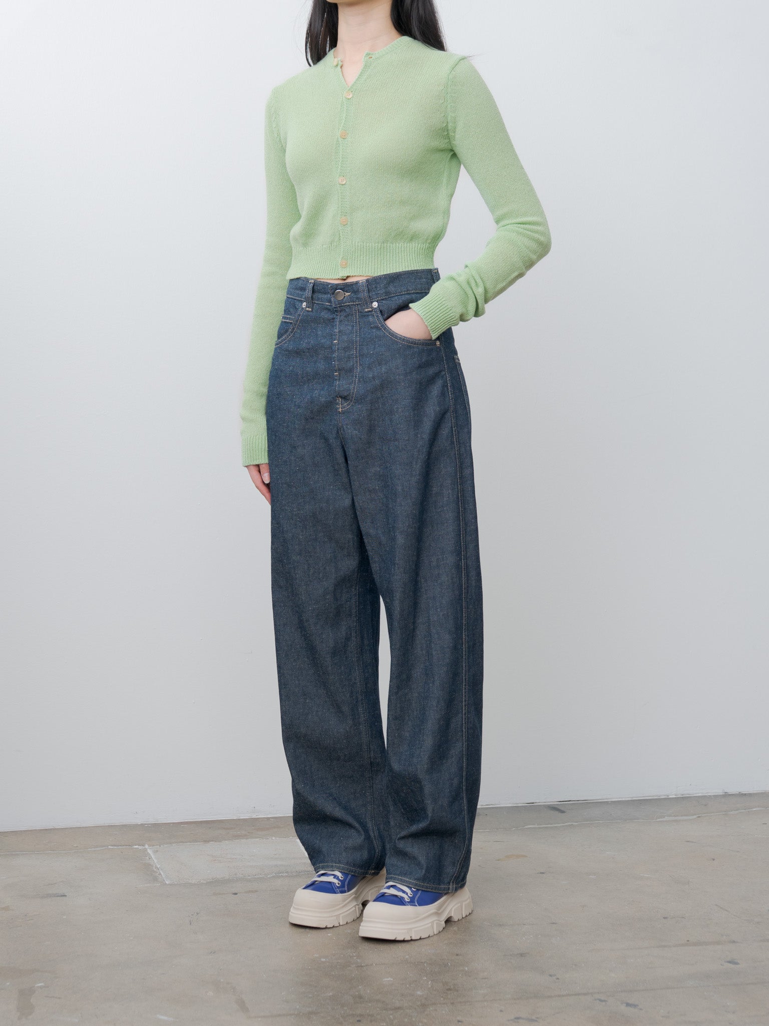 Namu Shop - Sofie D'Hoore Peggy Denim Trousers - Blue