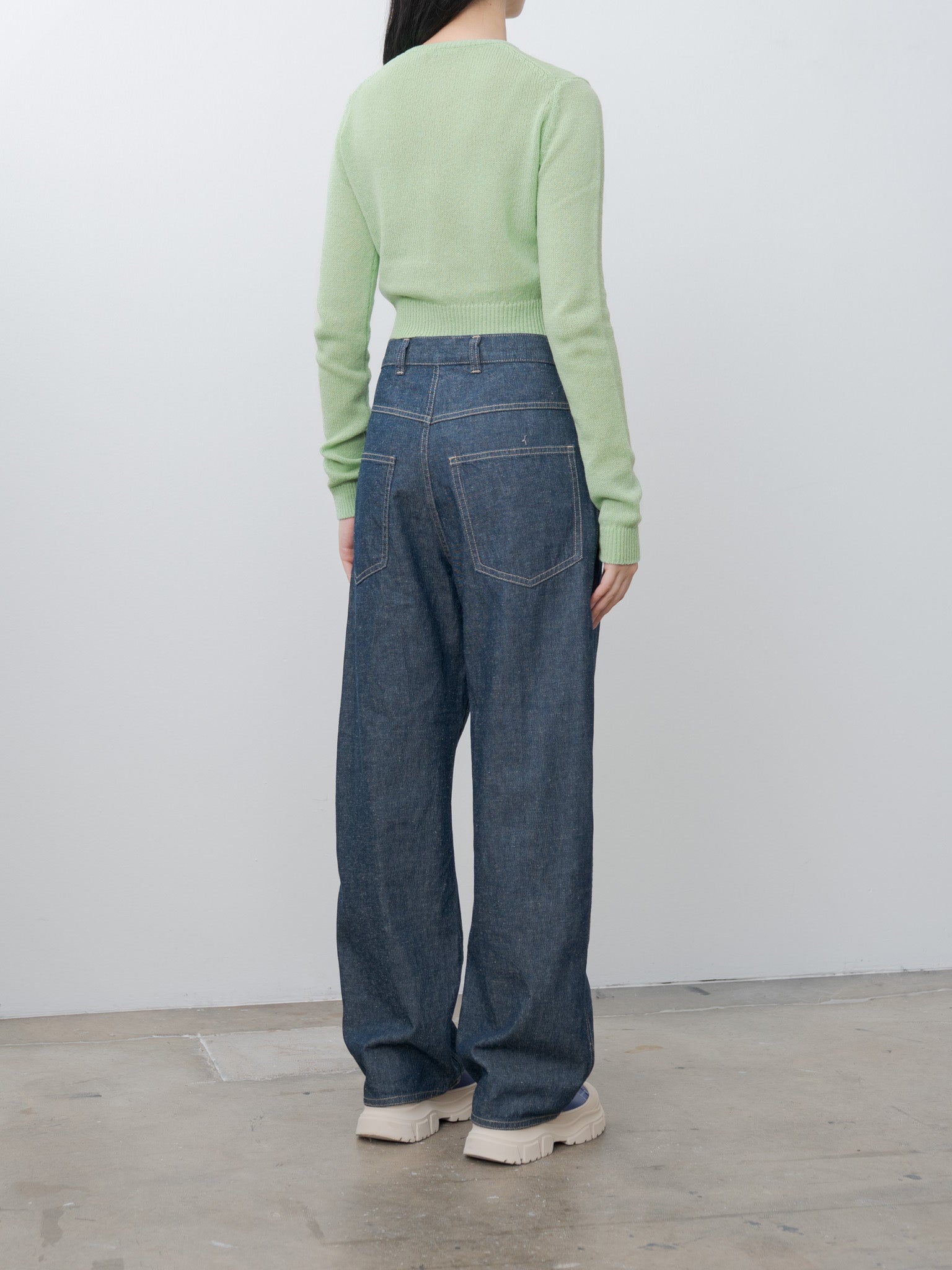 Namu Shop - Sofie D'Hoore Peggy Denim Trousers - Blue