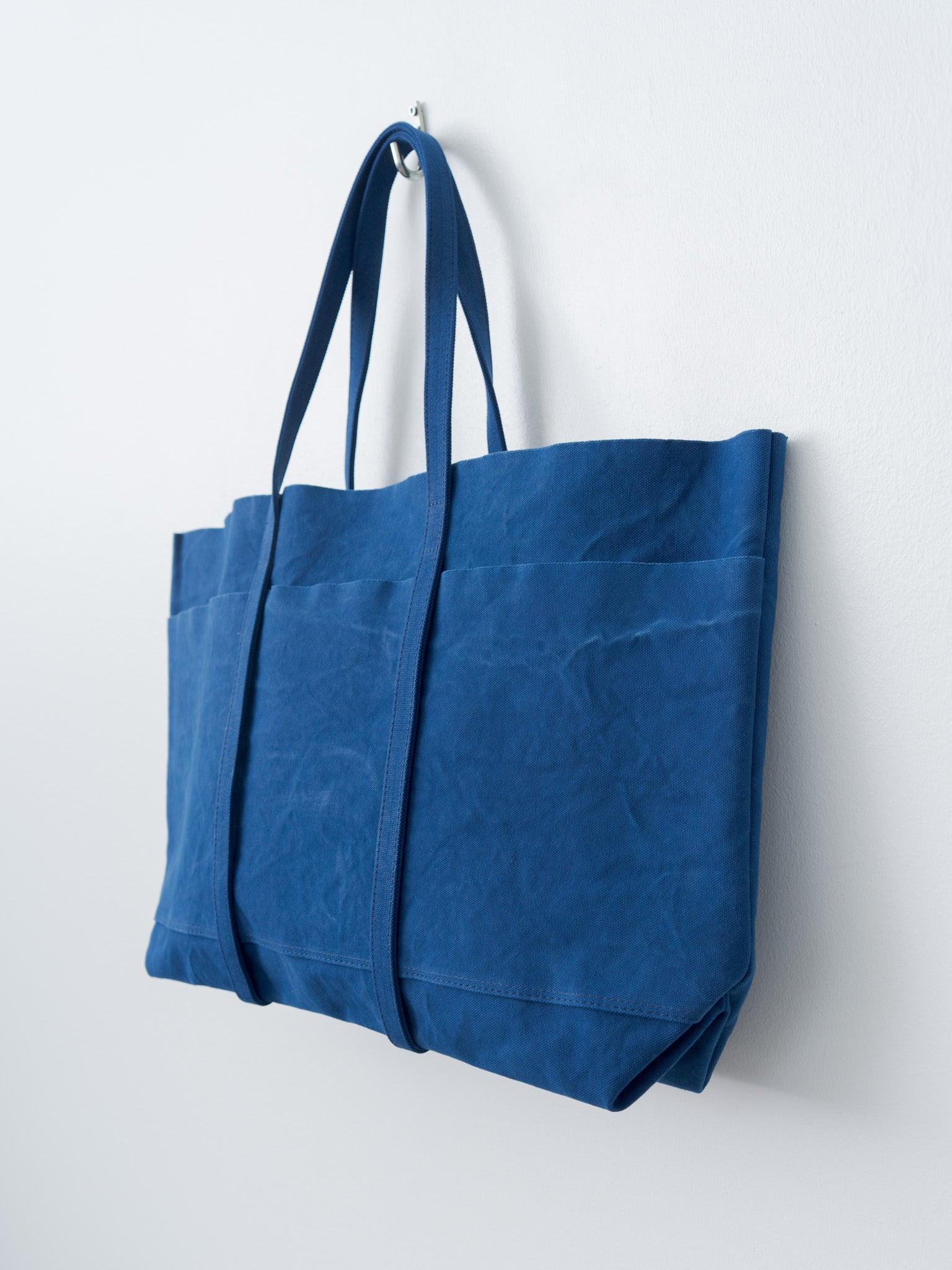 Namu Shop - Amiacalva Washed Canvas Tote Large - Blue