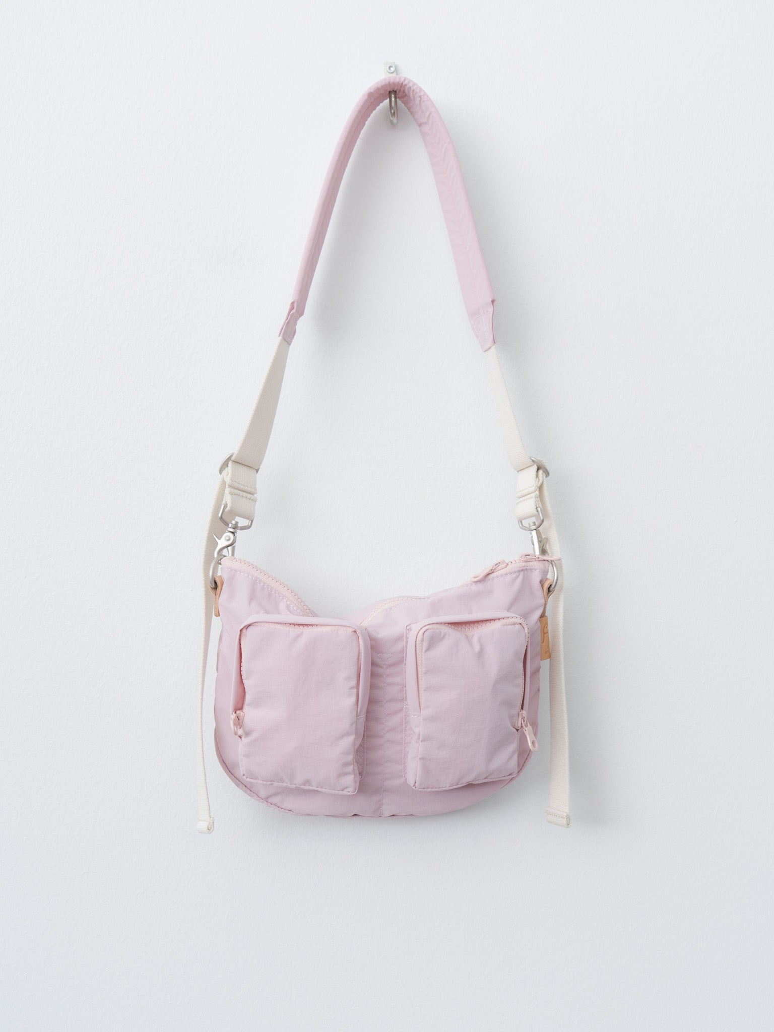 Namu Shop - Amiacalva Shrink Nylon Bodybag Small - Sakura Pink