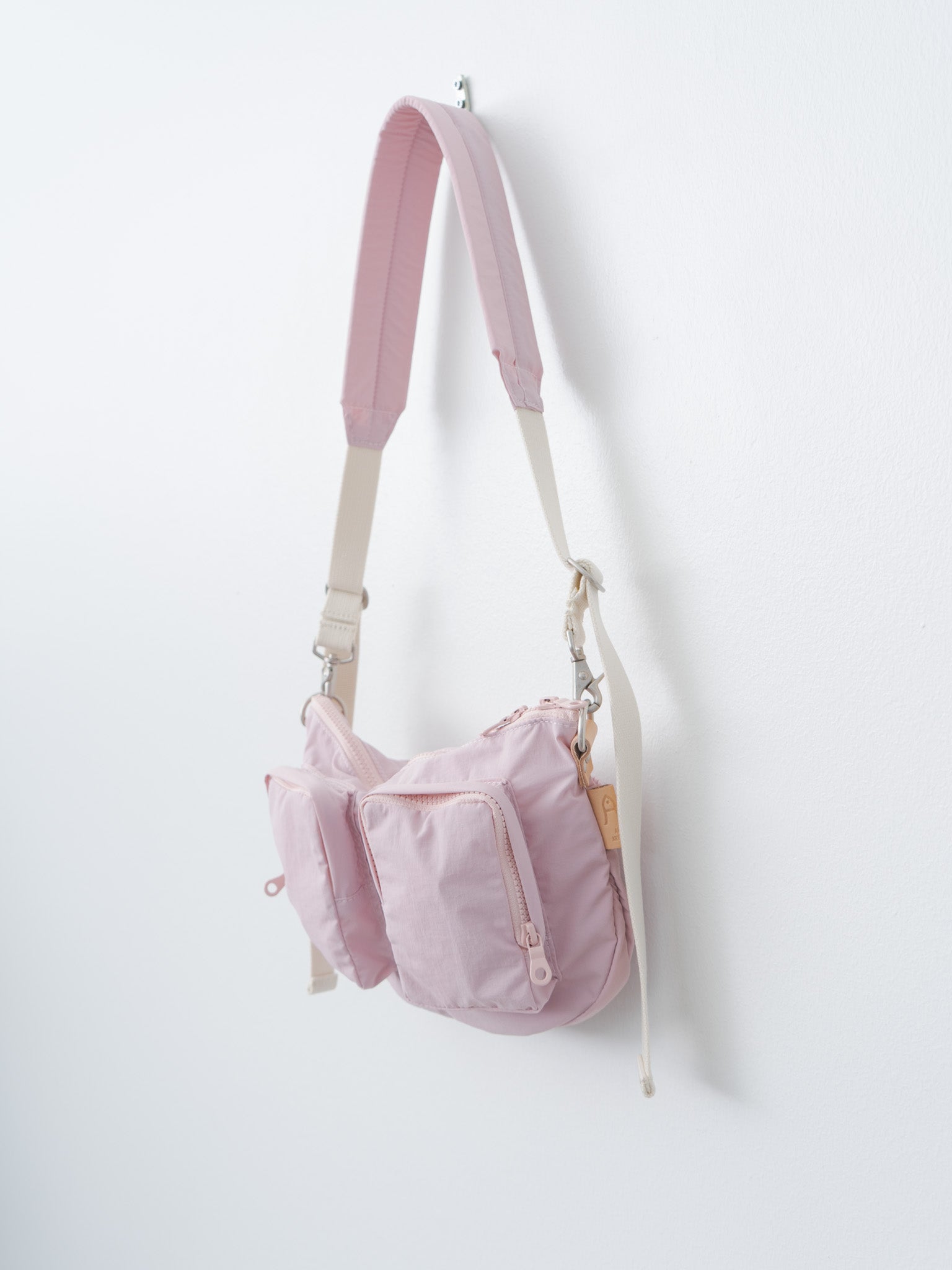 Namu Shop - Amiacalva Shrink Nylon Bodybag Small - Sakura Pink