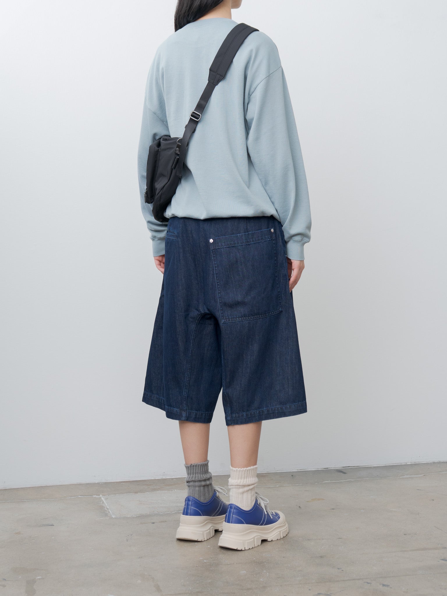 Namu Shop - Sofie D'Hoore Pluto Shorts - Blue