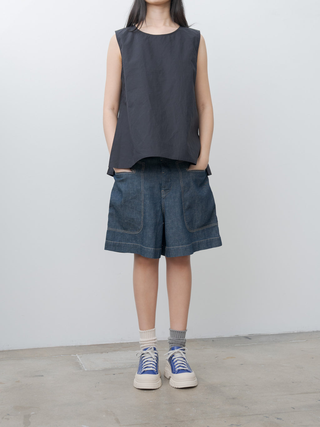 Namu Shop - Sofie D'Hoore Brody Top - Midnight