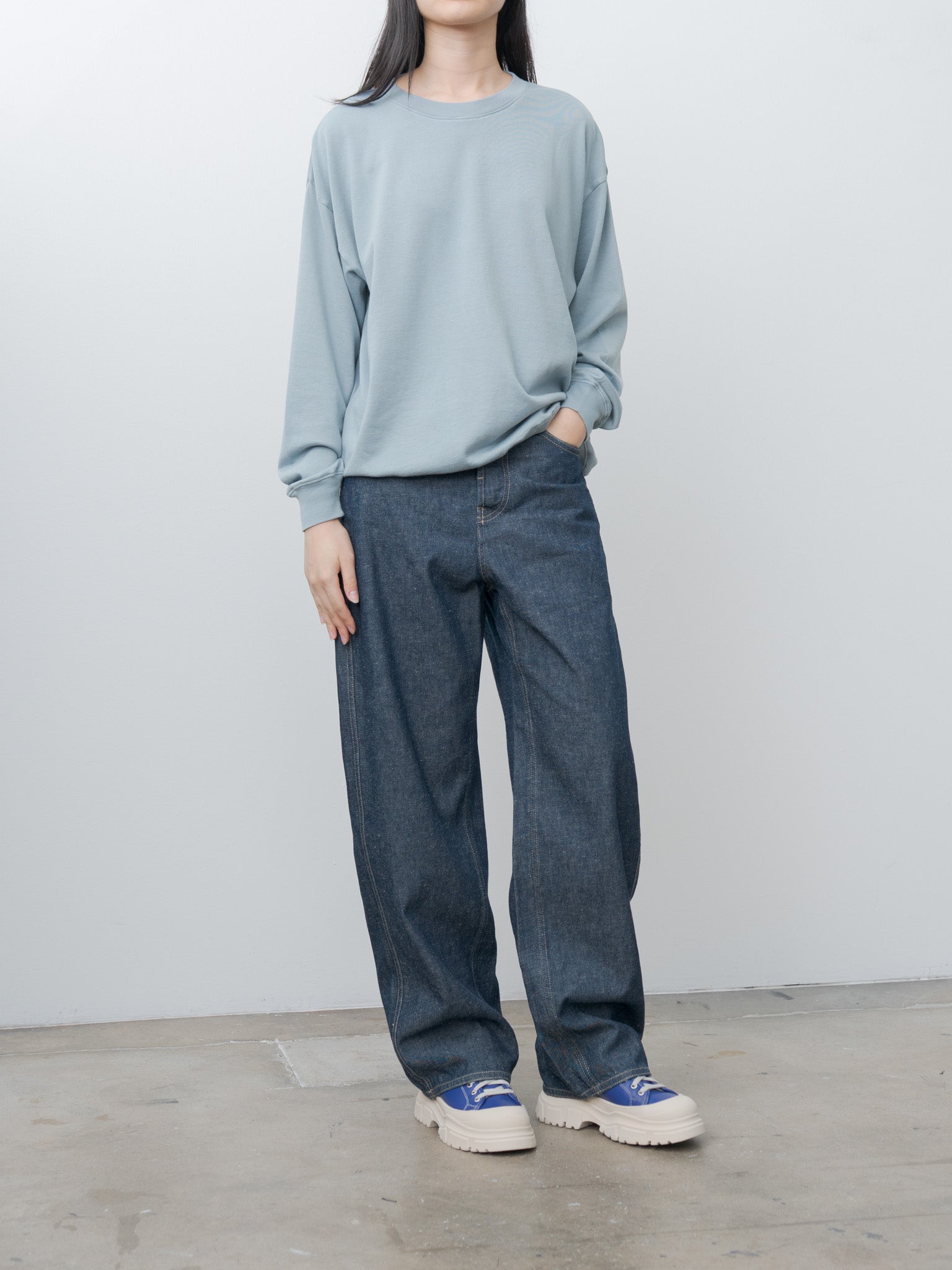 Namu Shop - Sofie D'Hoore Peggy Denim Trousers - Blue