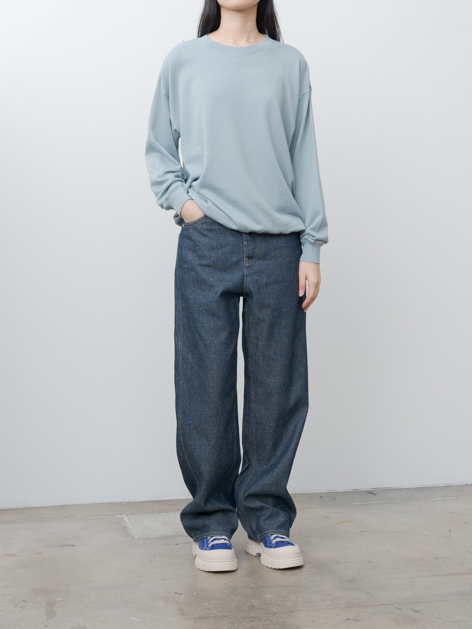 Namu Shop - Sofie D'Hoore Peggy Denim Trousers - Blue