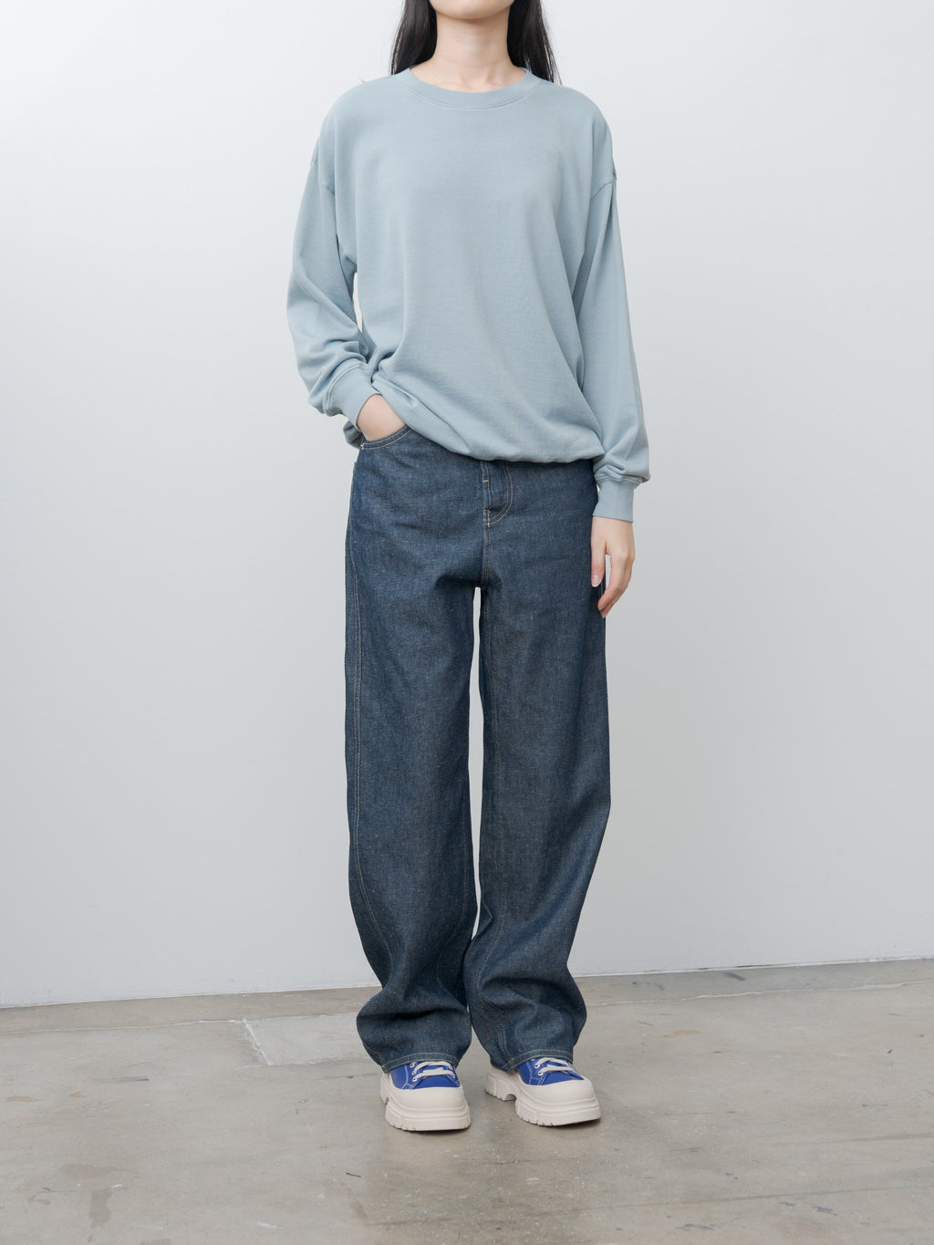 Namu Shop - Sofie D'Hoore Peggy Denim Trousers - Blue
