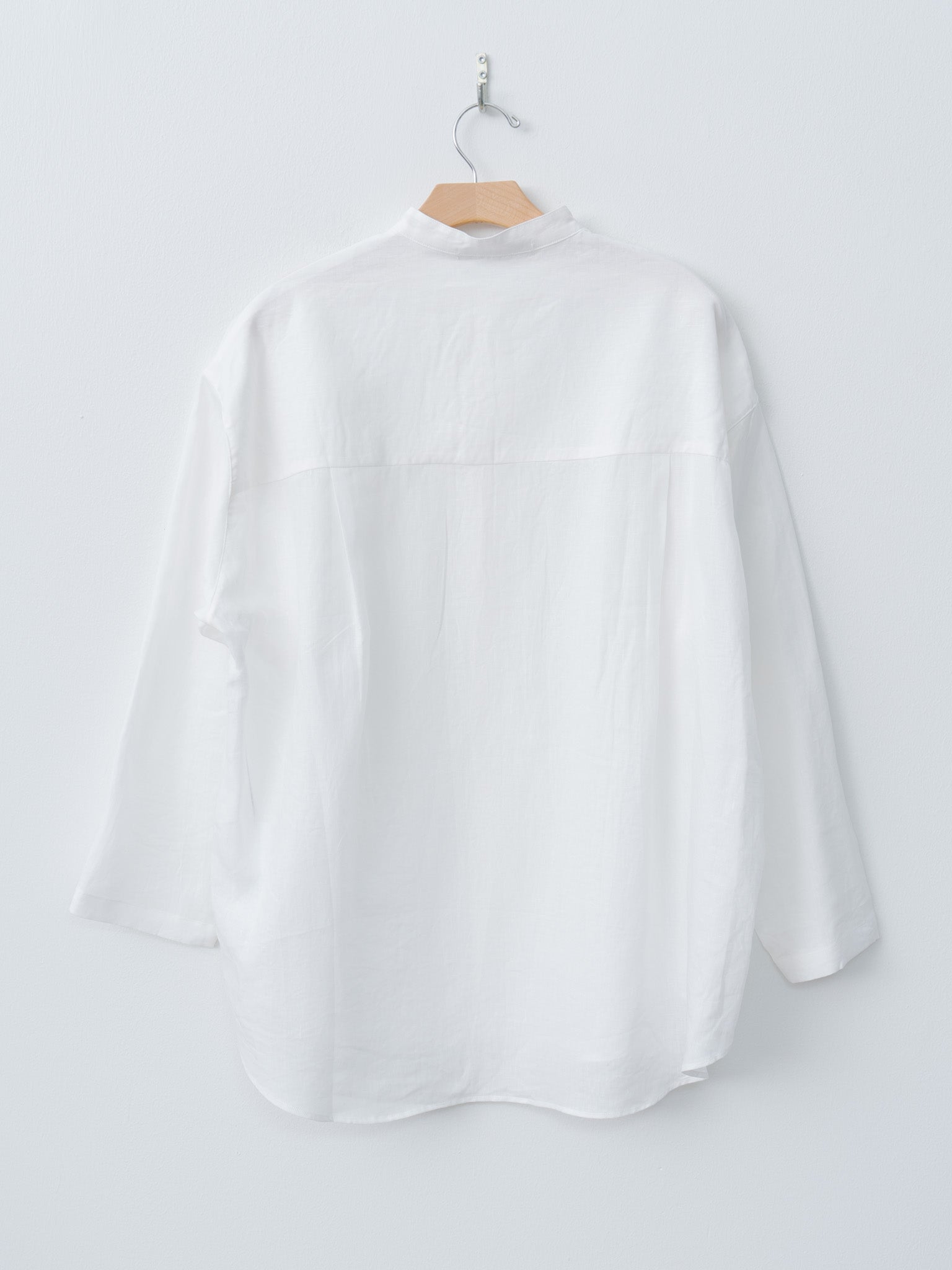 Namu Shop - Veritecoeur Unisex Linen Shirt - White
