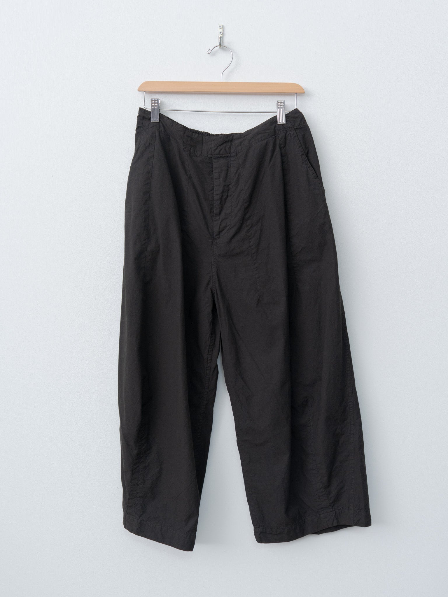 Namu Shop - Veritecoeur Cotton Silk Pants - Black