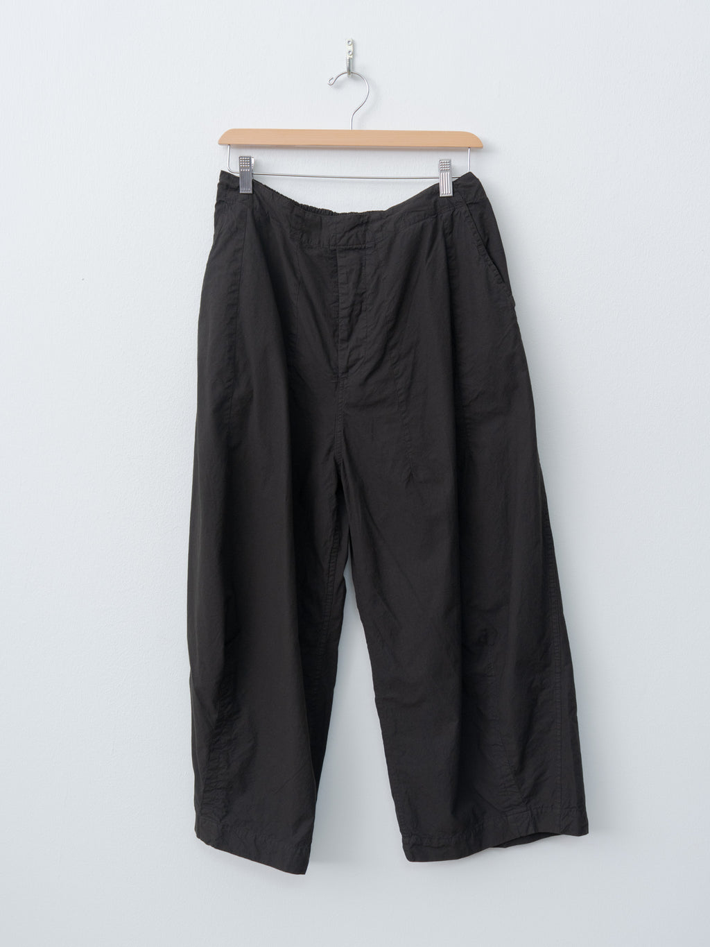 Namu Shop - Veritecoeur Cotton Silk Pants - Black