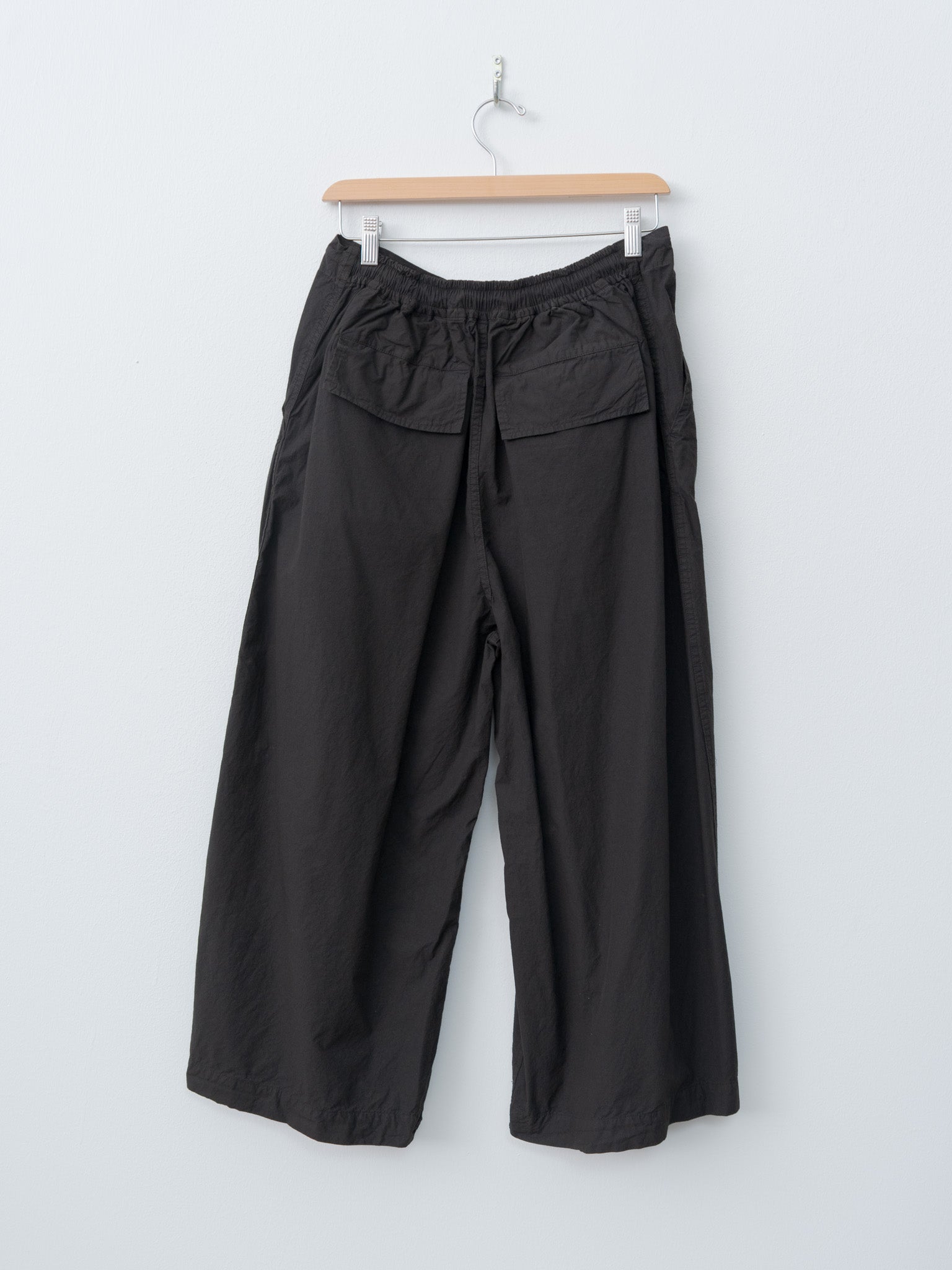 Namu Shop - Veritecoeur Cotton Silk Pants - Black