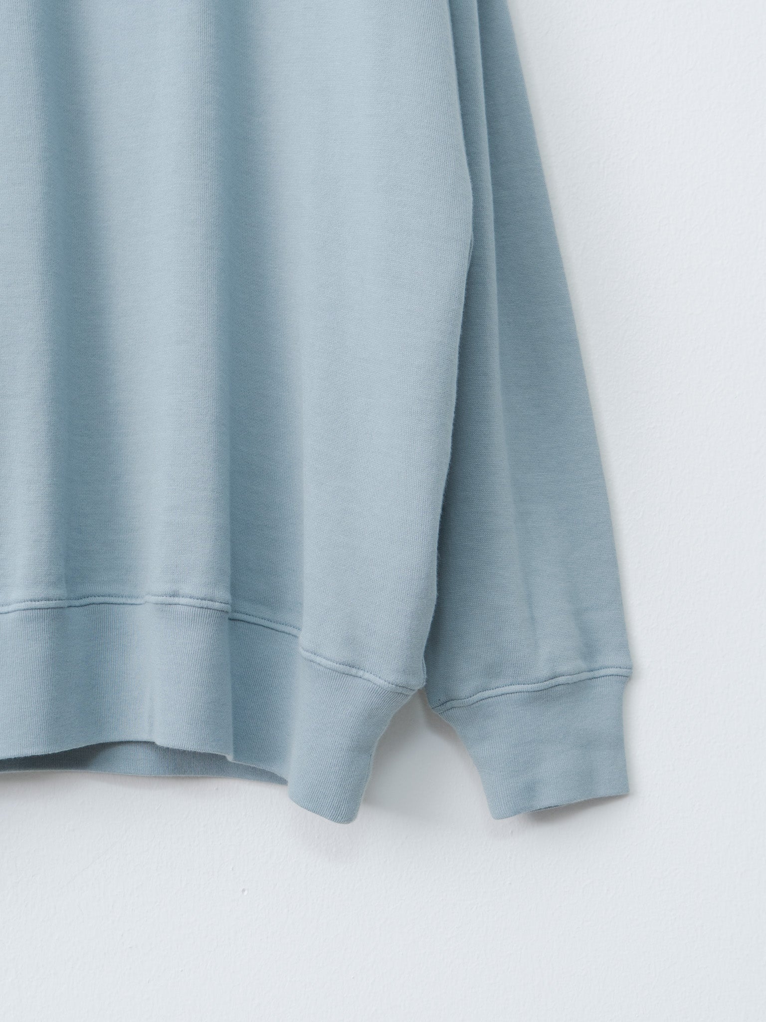 Namu Shop - Auralee Super High Gauge Sweat P/O - Blue Gray
