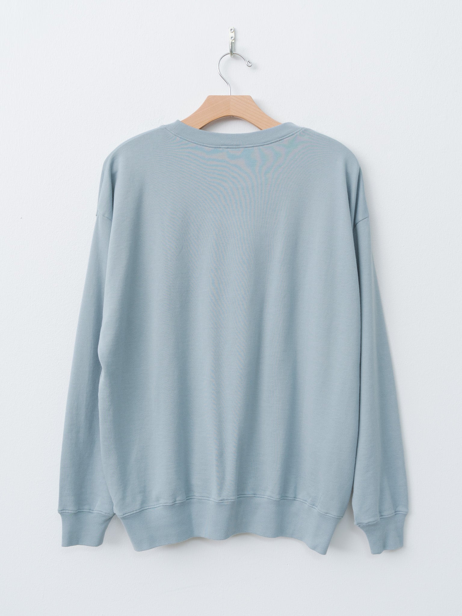 Namu Shop - Auralee Super High Gauge Sweat P/O - Blue Gray