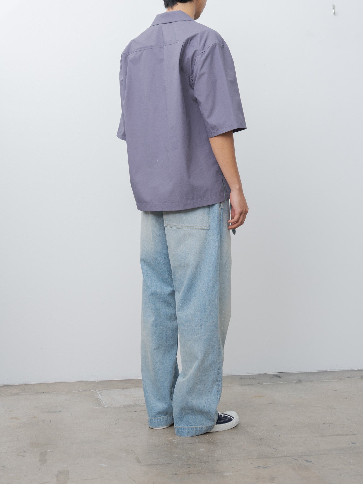 Namu Shop - S.K. Manor Hill Aloha Shirt - Aubergine Cotton