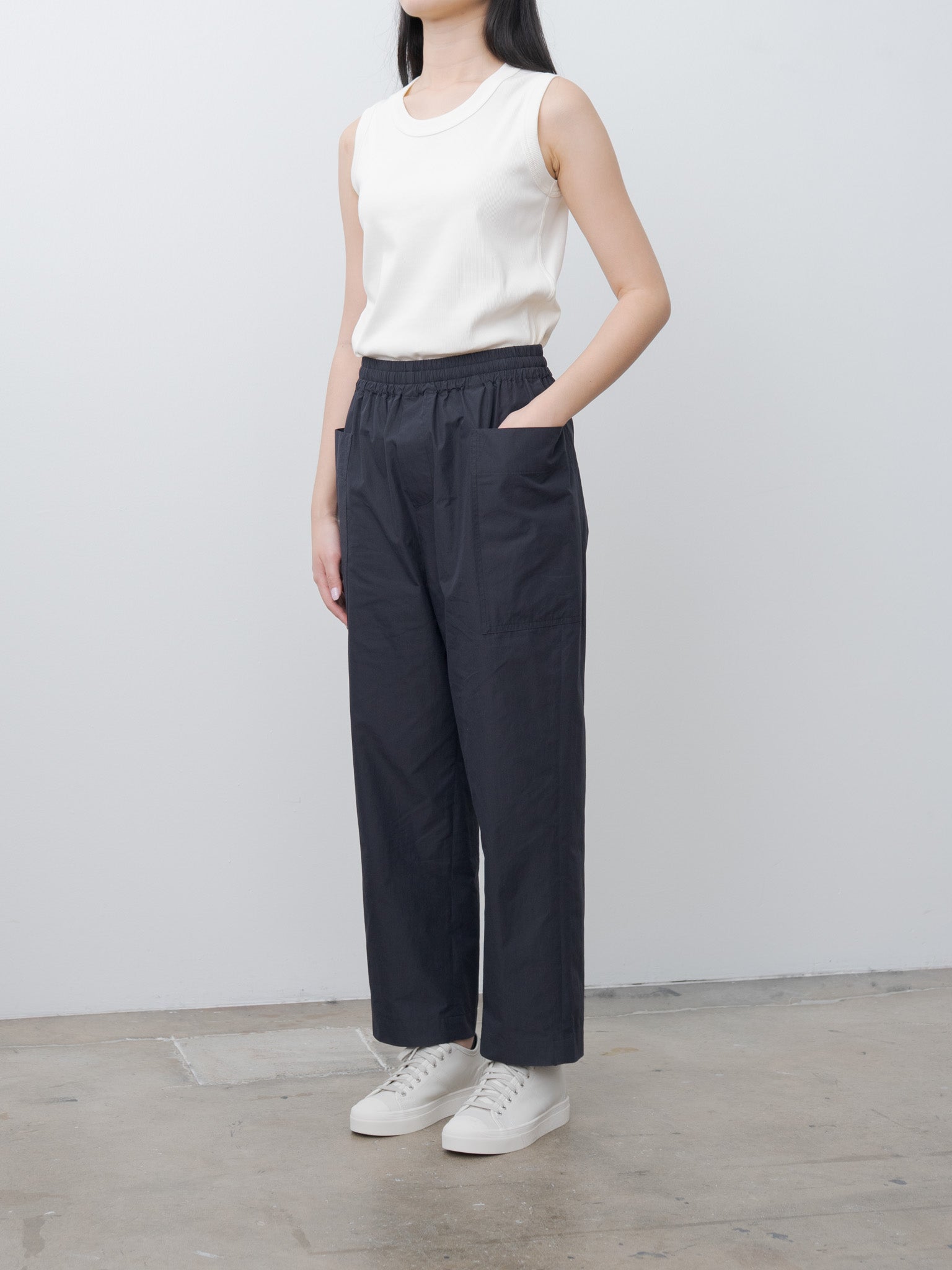 Namu Shop - Nicholson & Nicholson BITTERSWEET-W Trousers - Navy