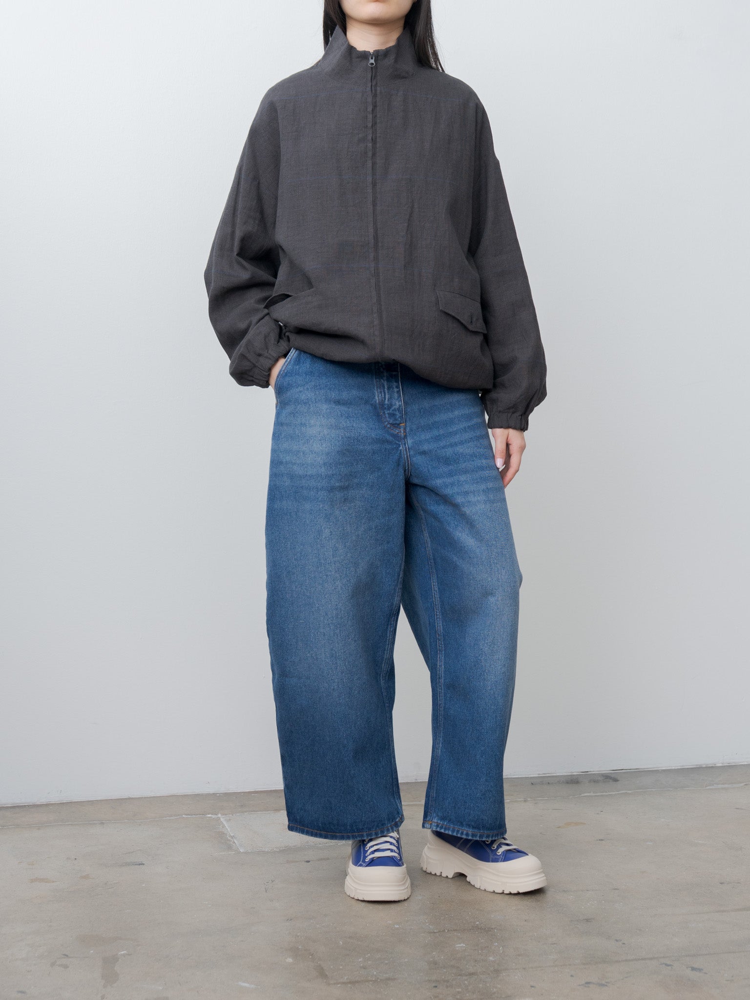 Namu Shop - Studio Nicholson CHALCO Denim - Worn Wash Indigo