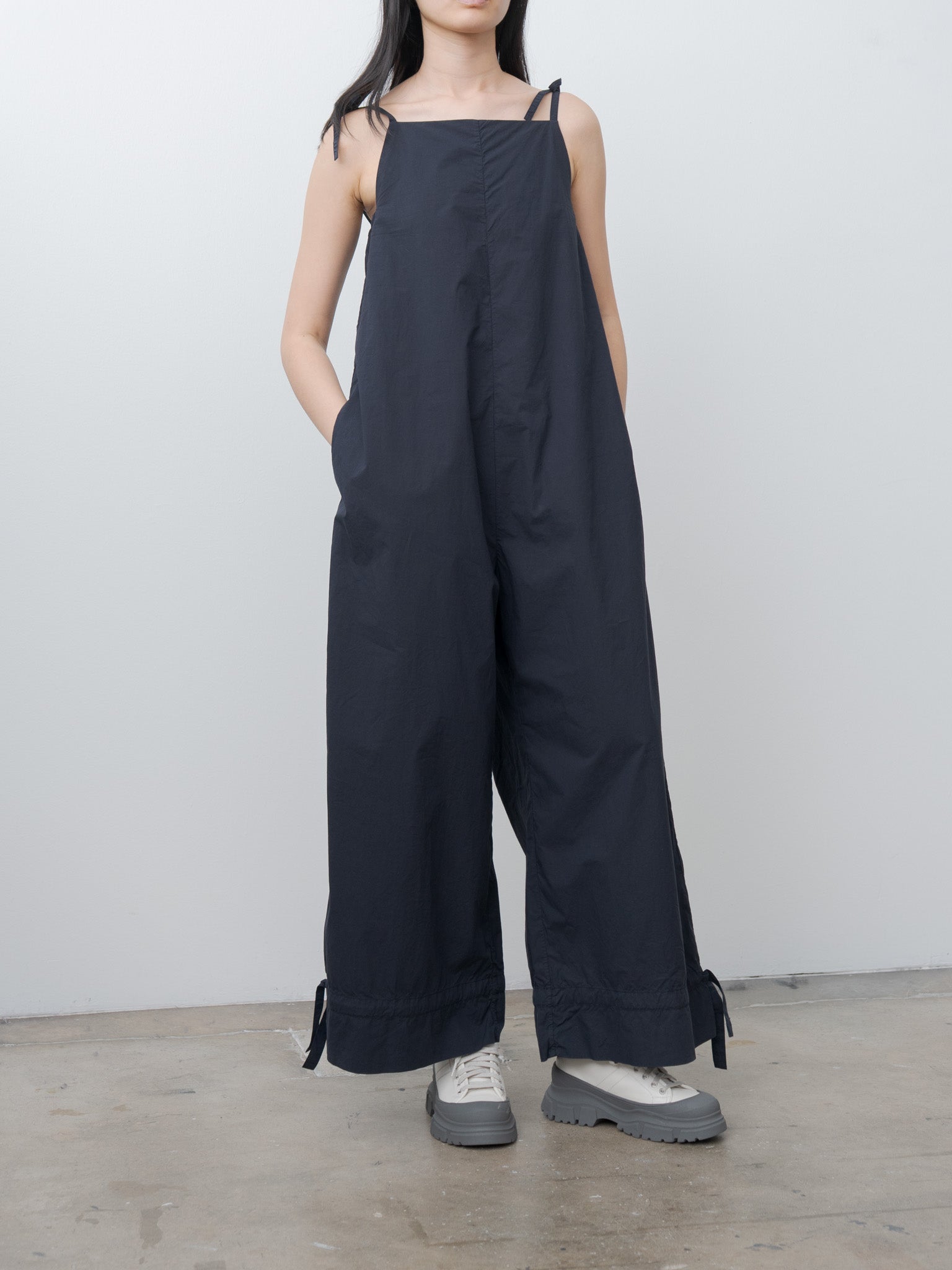 Namu Shop - Casey Casey Tied Jumpsuit H COT - Night
