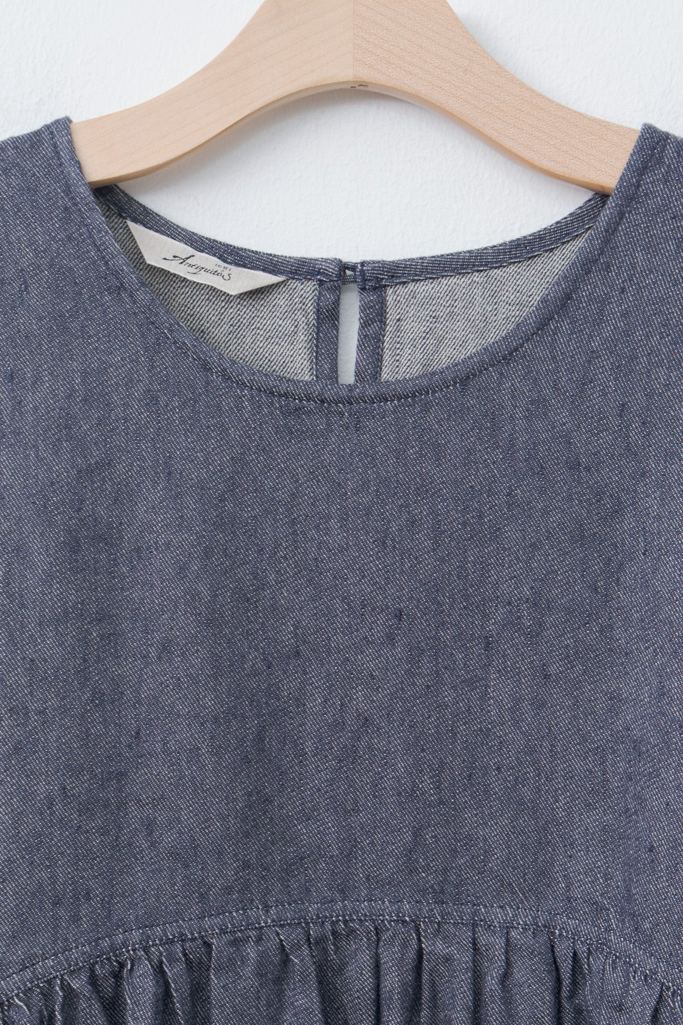Namu Shop - Ichi Antiquites C/L Denim Dress - Navy