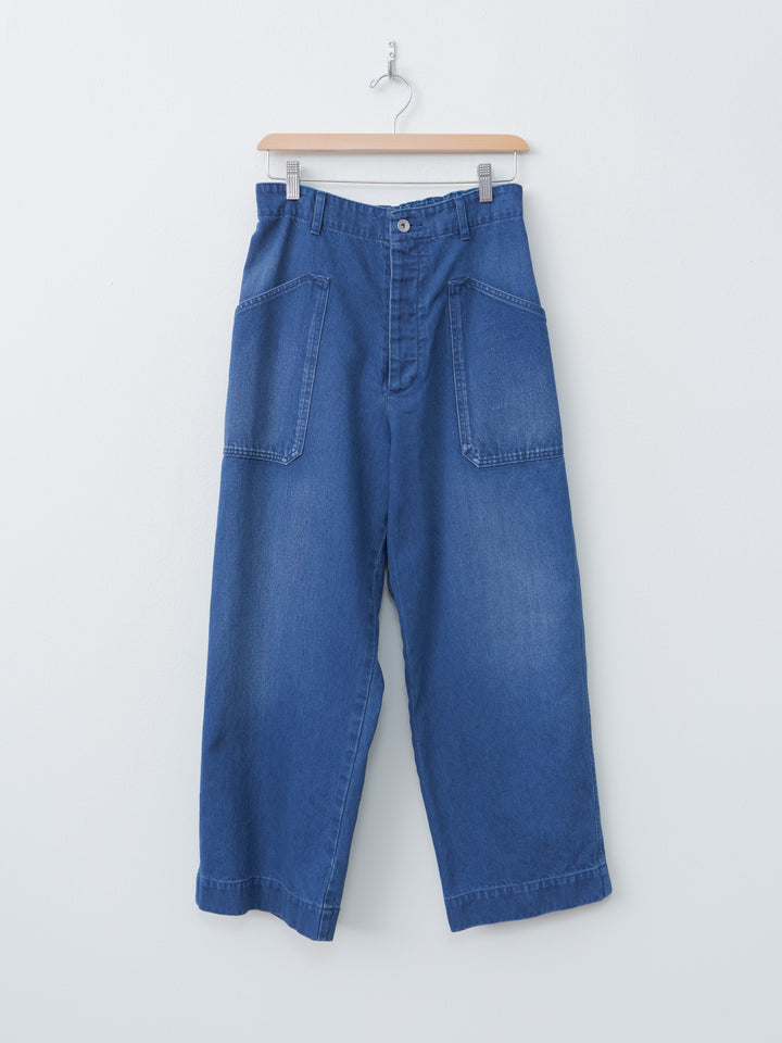 Namu Shop - Veritecoeur Denim Utility Pants - Blue Indigo