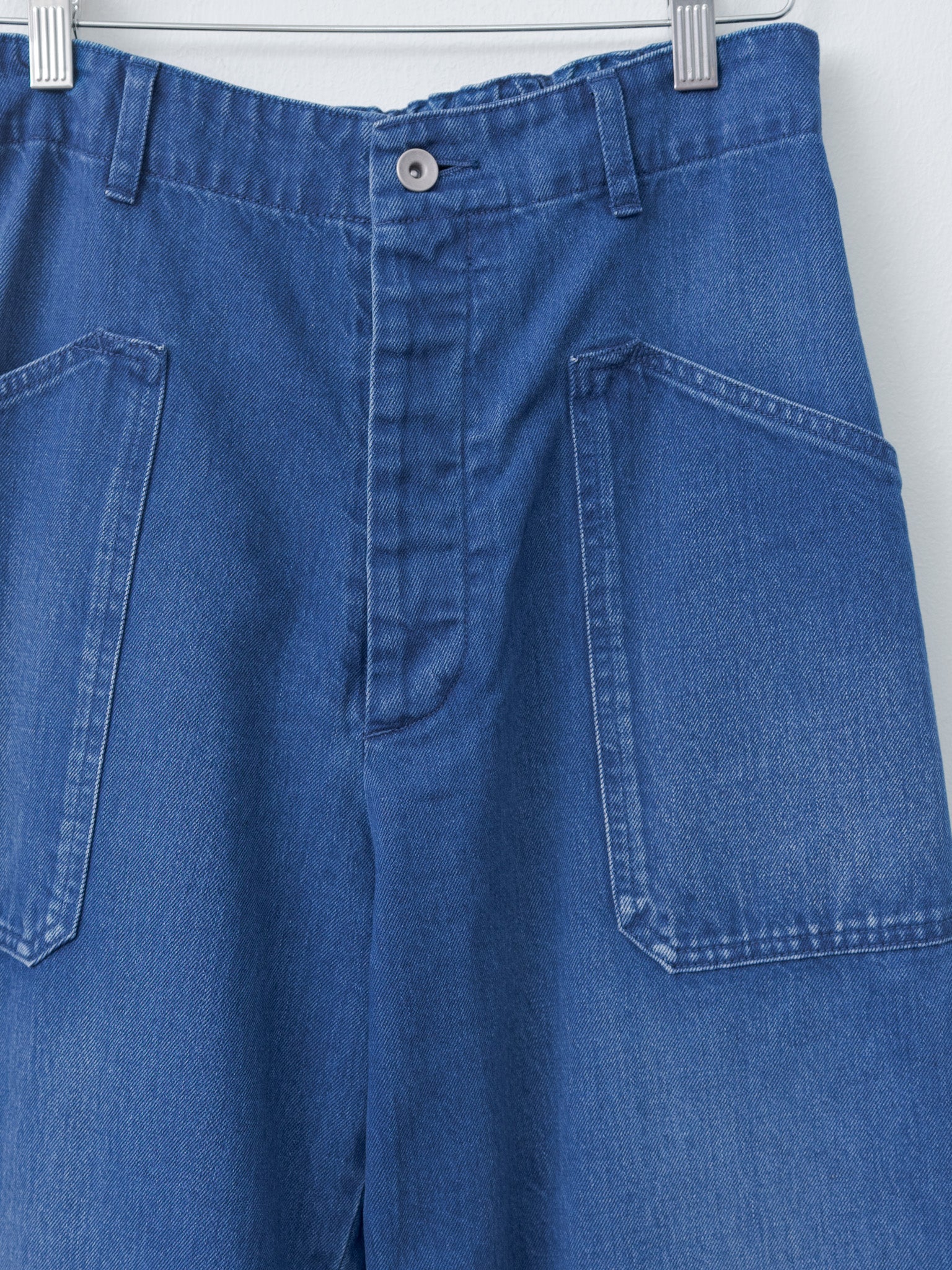 Namu Shop - Veritecoeur Denim Utility Pants - Blue Indigo