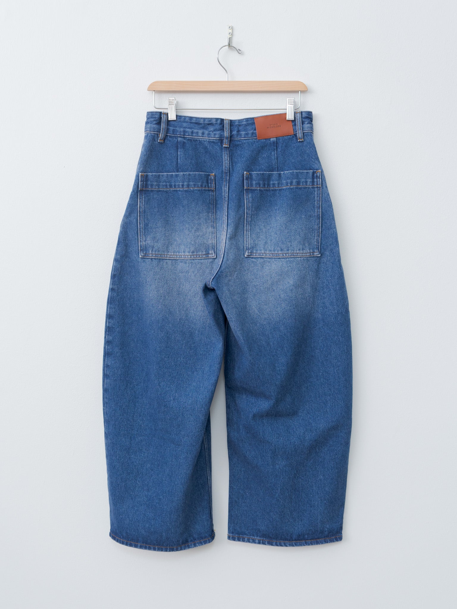 Namu Shop - Studio Nicholson CHALCO Denim - Worn Wash Indigo