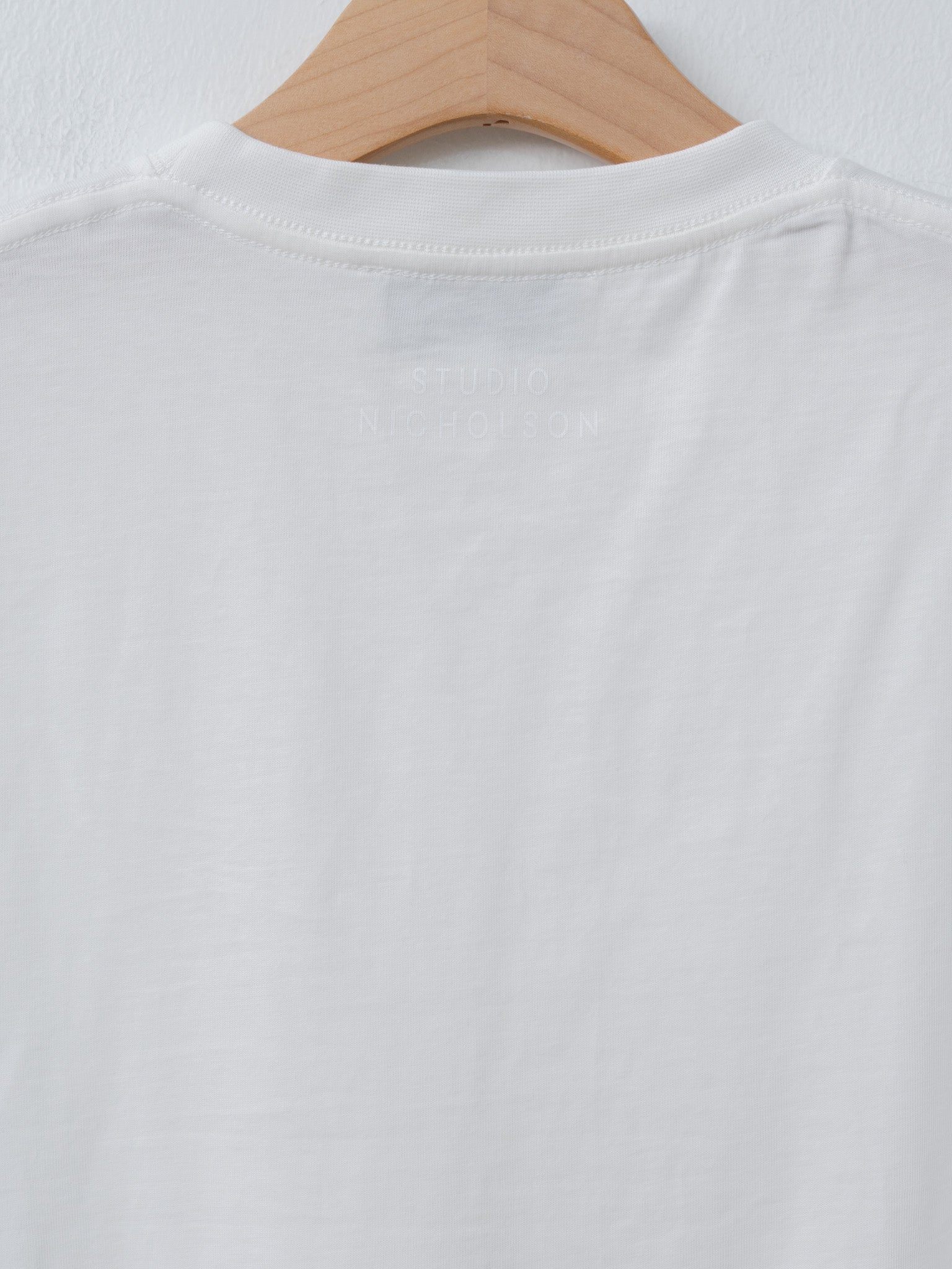 Namu Shop - Studio Nicholson MARINE Perfect Tee - Off White