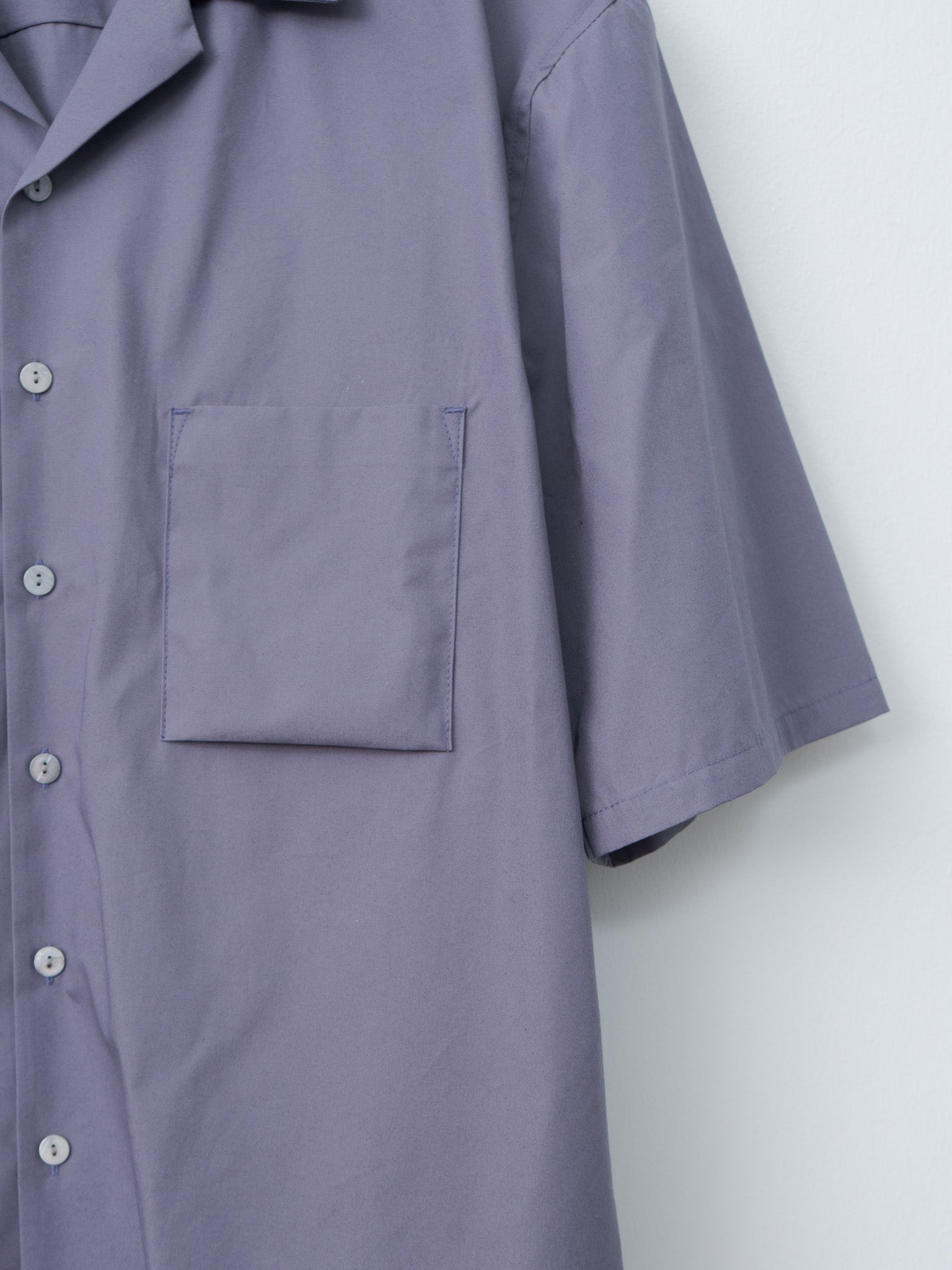 Namu Shop - S.K. Manor Hill Aloha Shirt - Aubergine Cotton